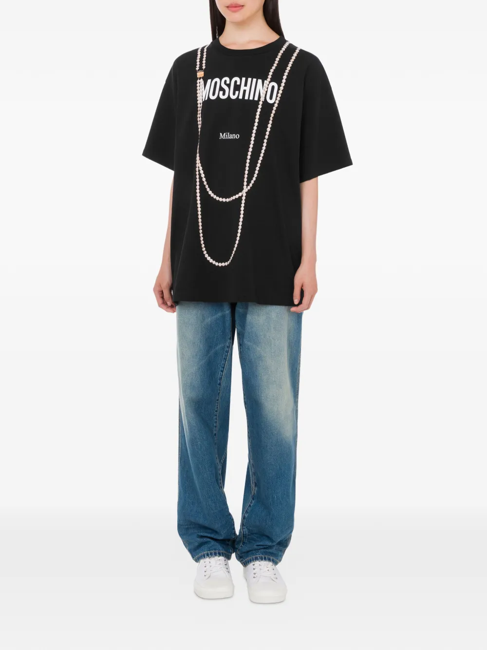 CAMISETA MOSCHINO LOGO