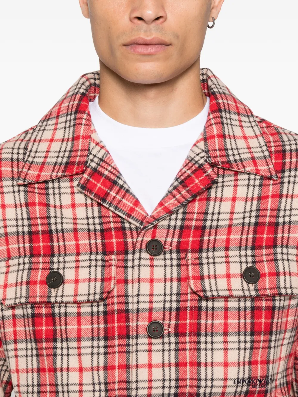 CAMISA EMPORIO ARMANI CUADROS