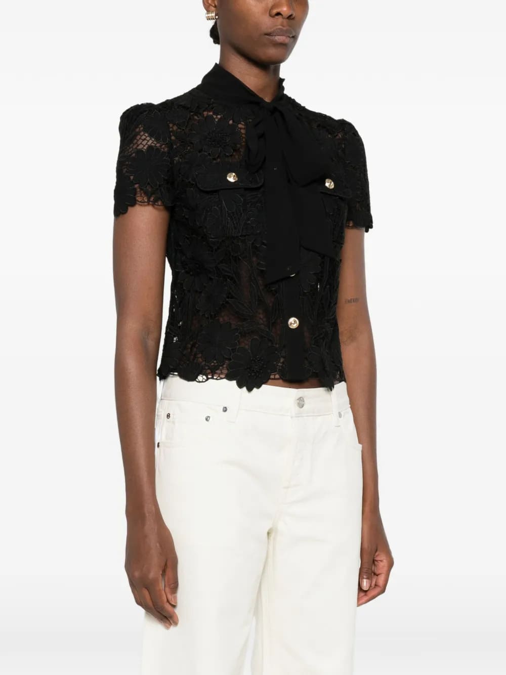 BLUSA SELF-PORTRAIT ENCAJE
