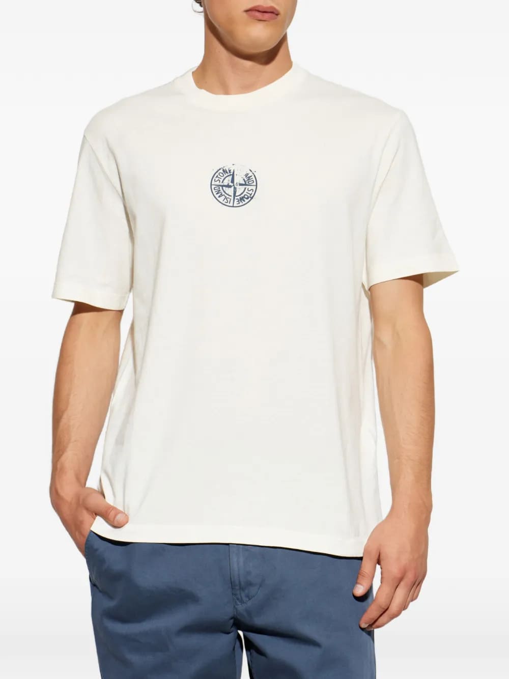 CAMISETA STONE ISLAND COTTON ESTAMPADA