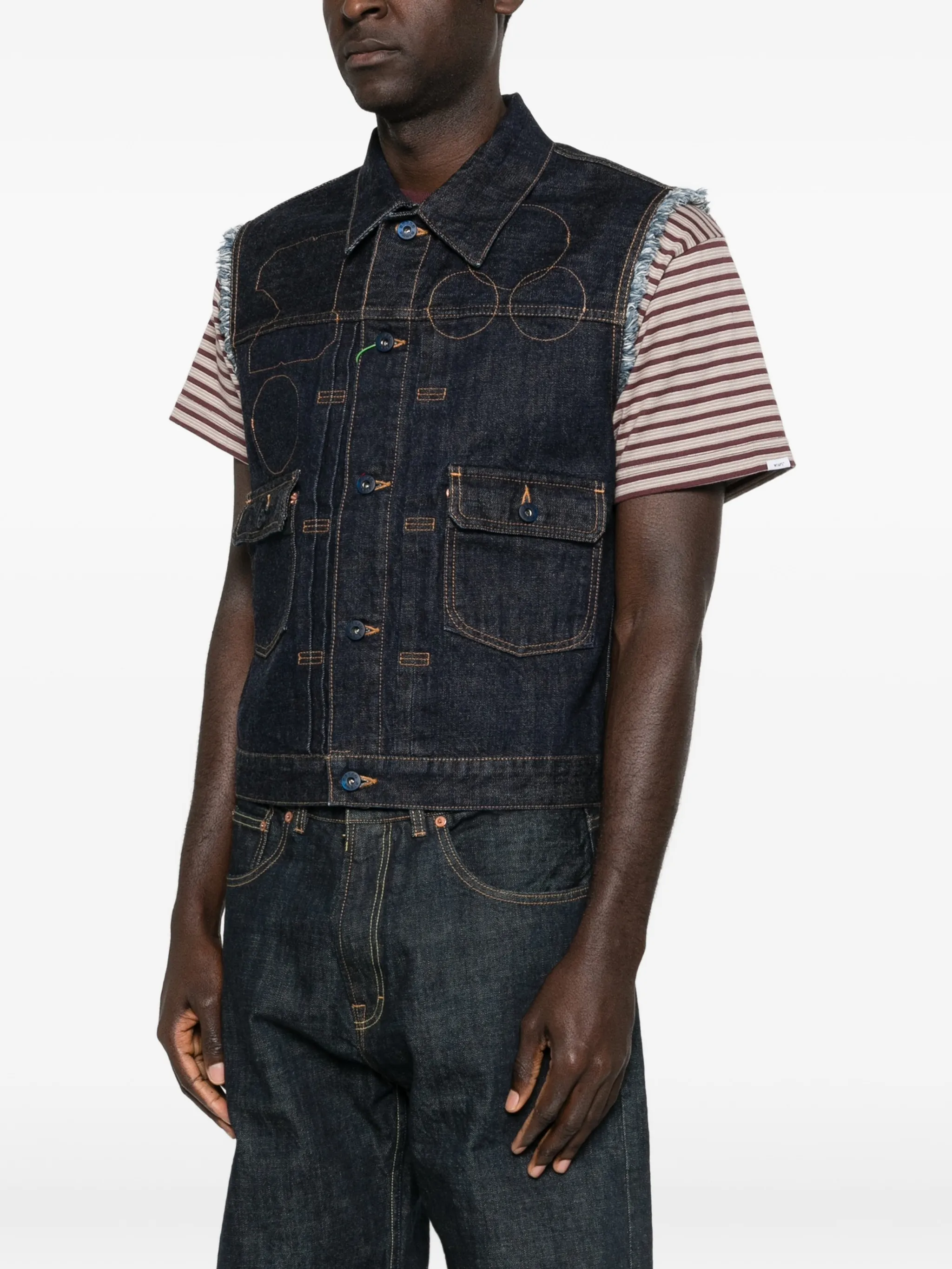 CHALECO KENZO FRAYED