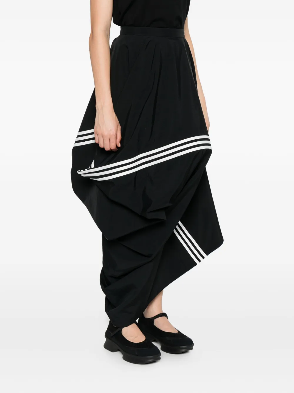 FALDA Y-3 ASIMETRICA