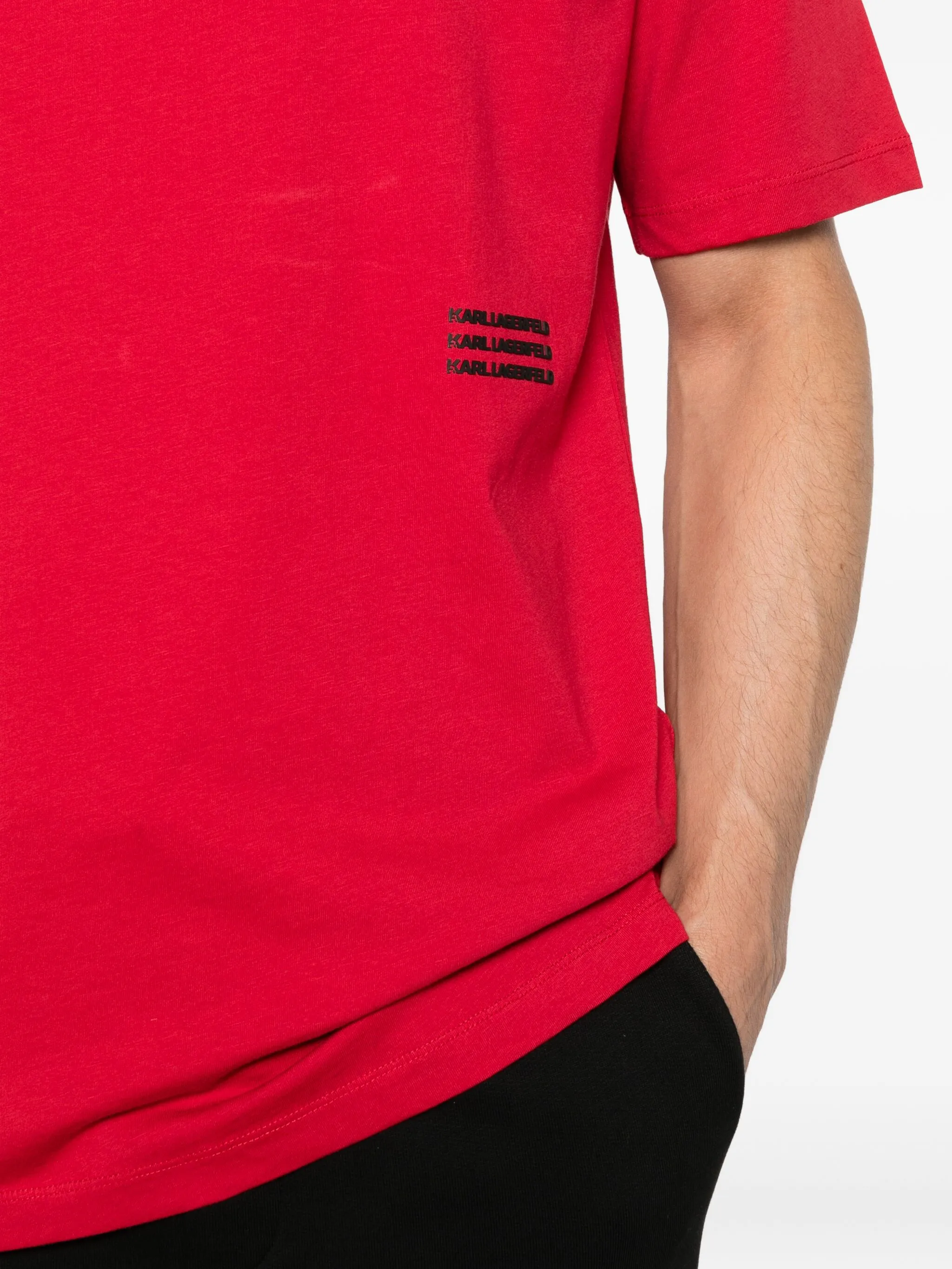 CAMISETA KARL LAGERFELD LOGO