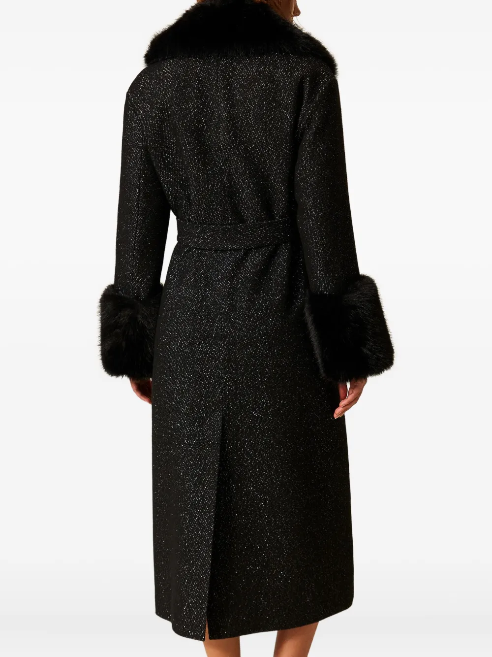 ABRIGO TWINSET NEGRO