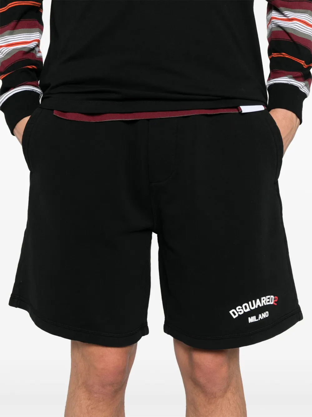 BERMUDAS DSQUARED2 LOGO