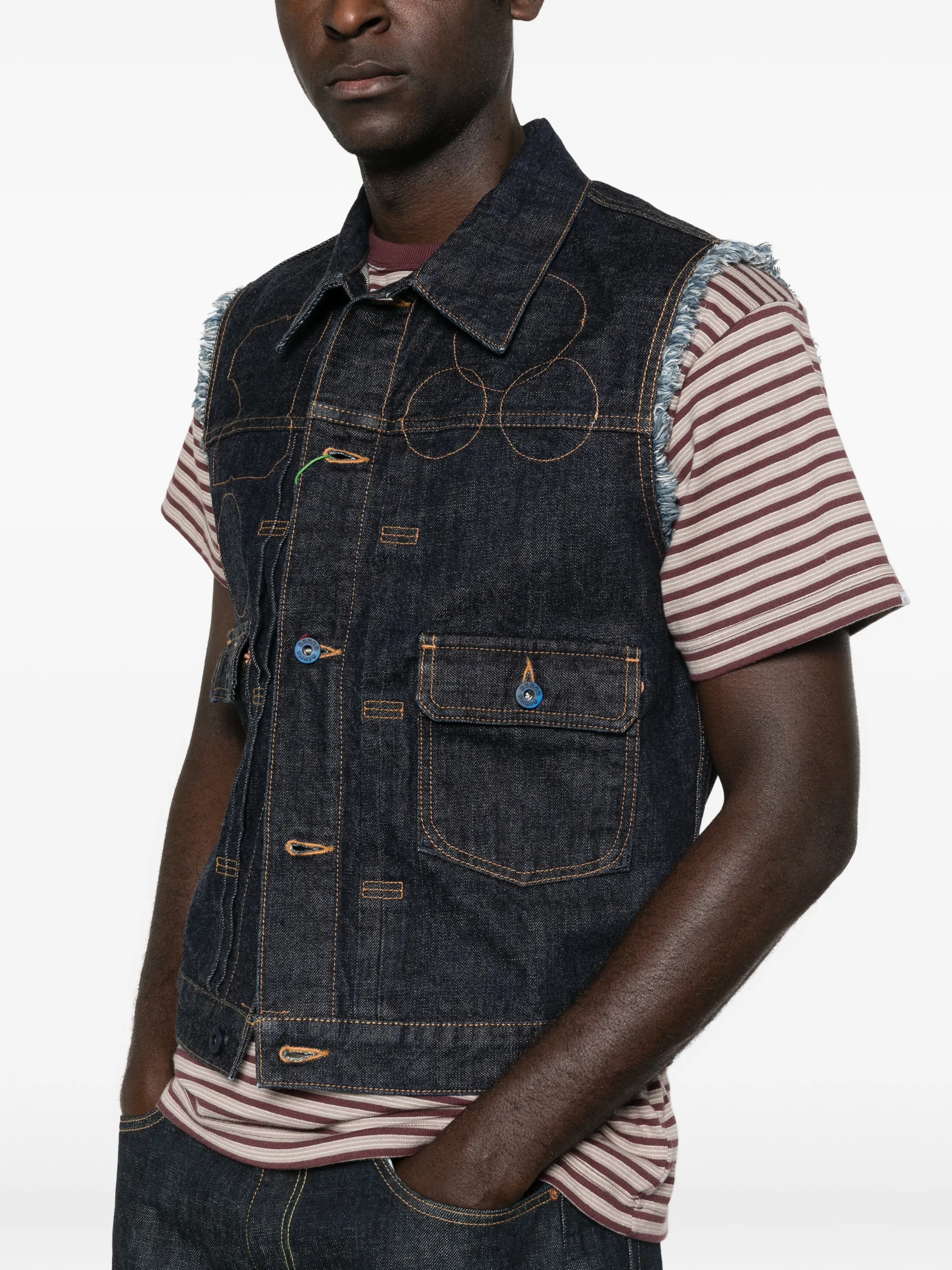 CHALECO KENZO FRAYED