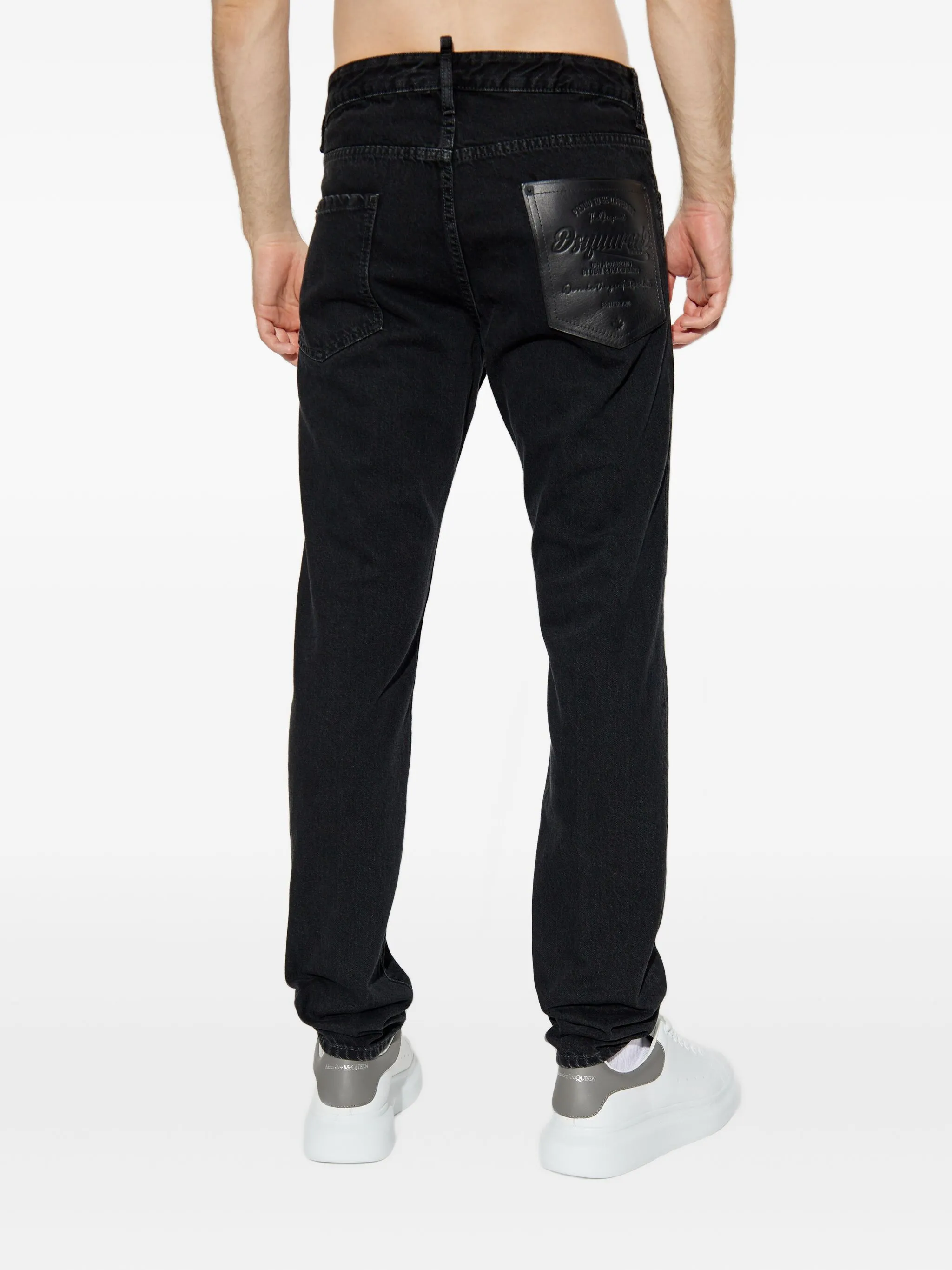 JEANS DSQUARED2 NEGRO