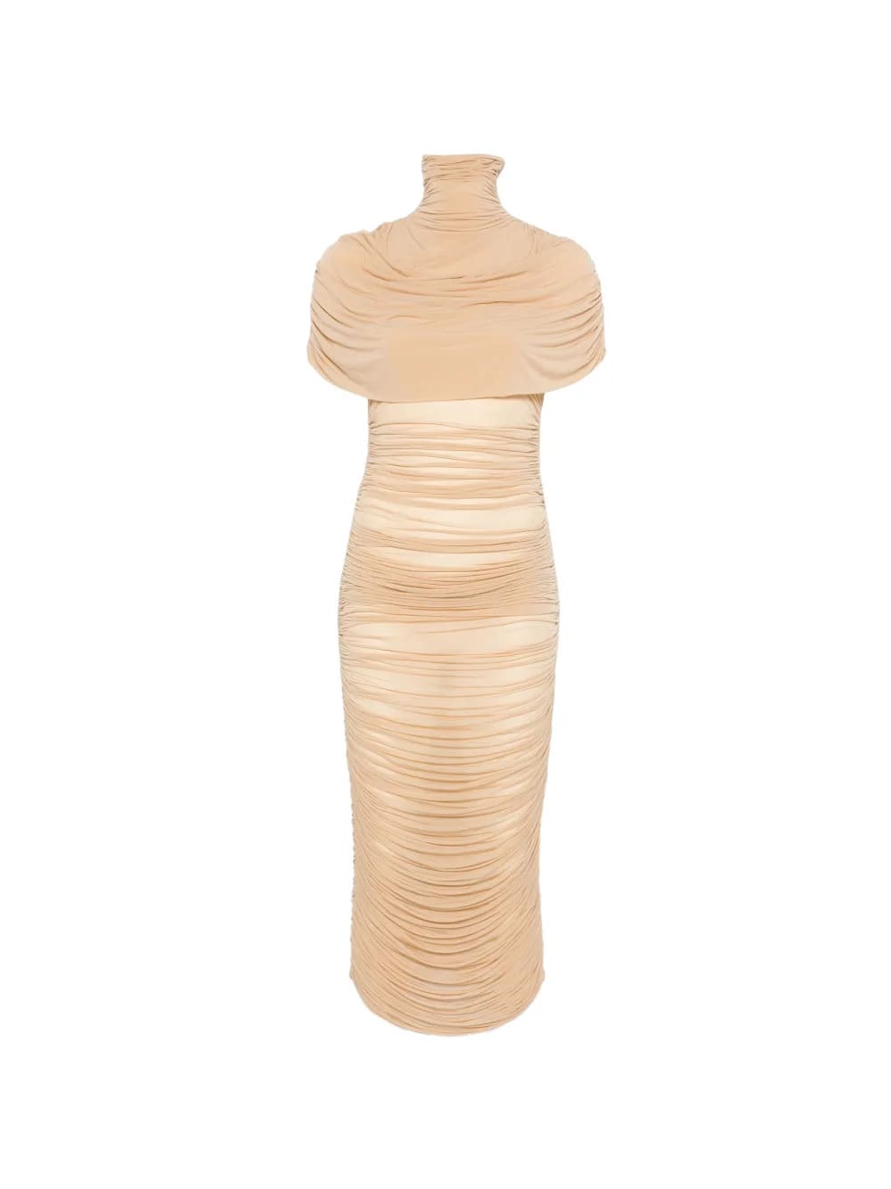 VESTIDO MAGDA BUTRYM CAPE-EFFECT DRAPED