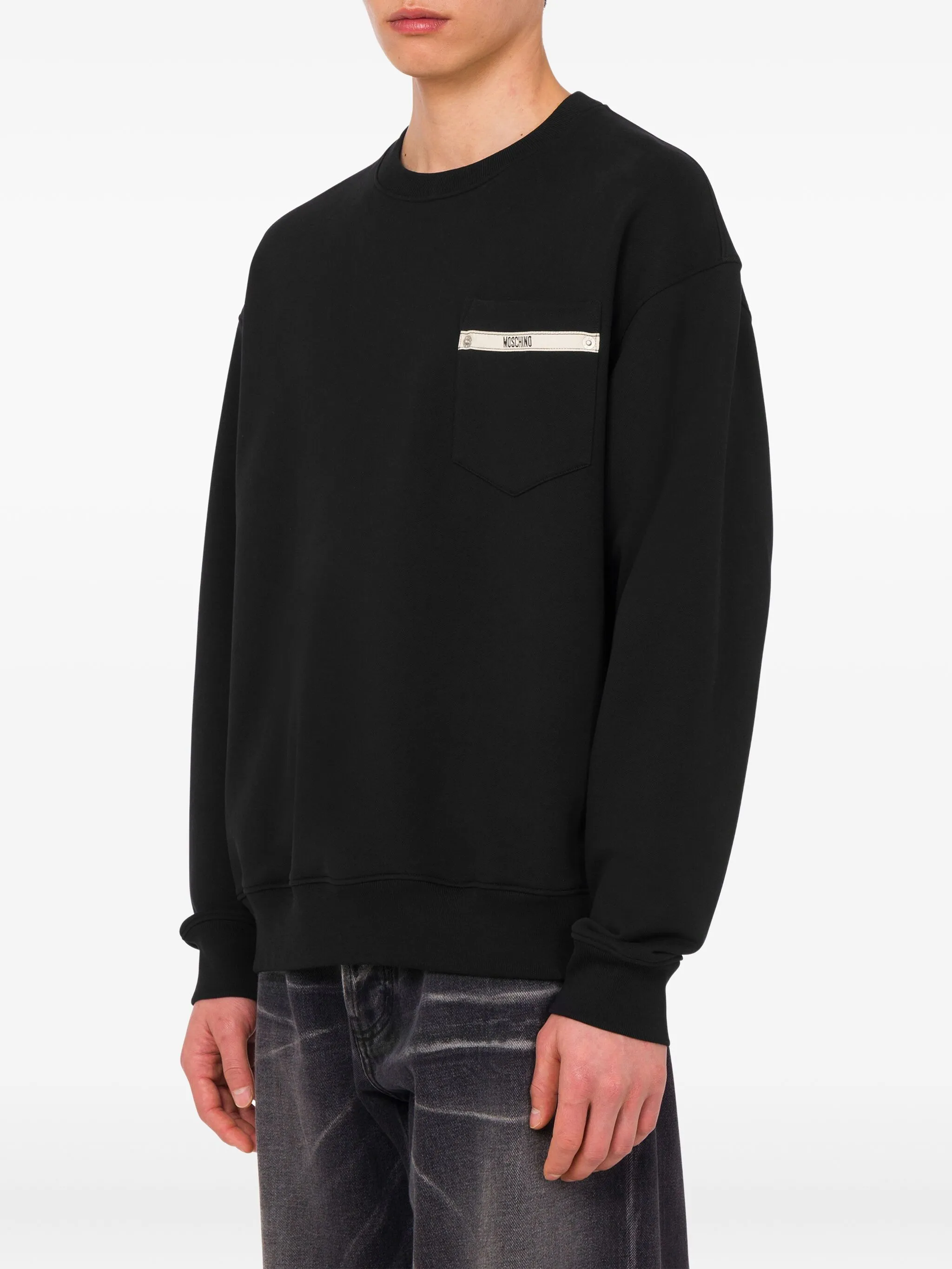 SUDADERA MOSCHINO BOLSILLO