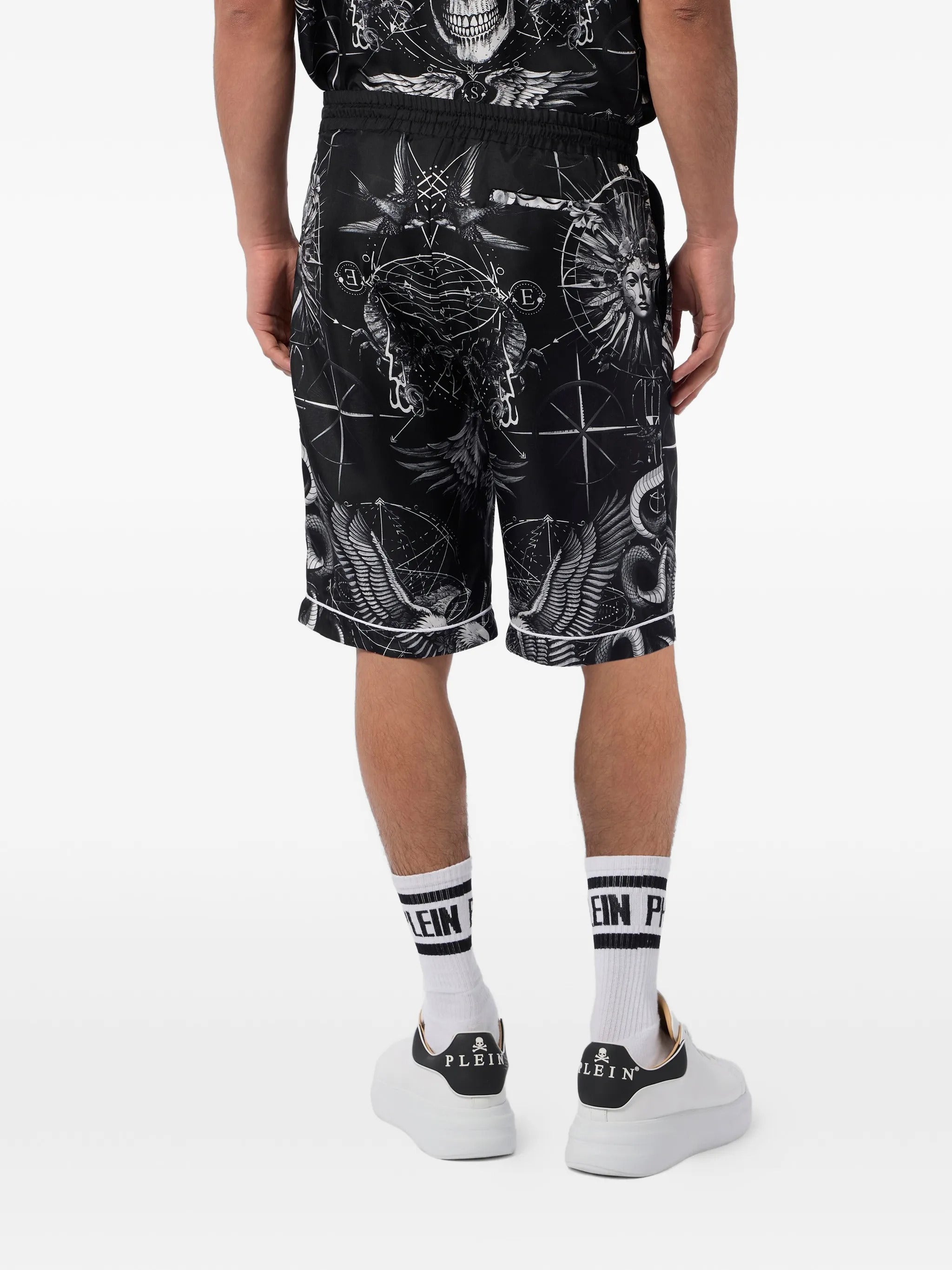 SHORTS PHILIPP PLEIN ESTAMPADO