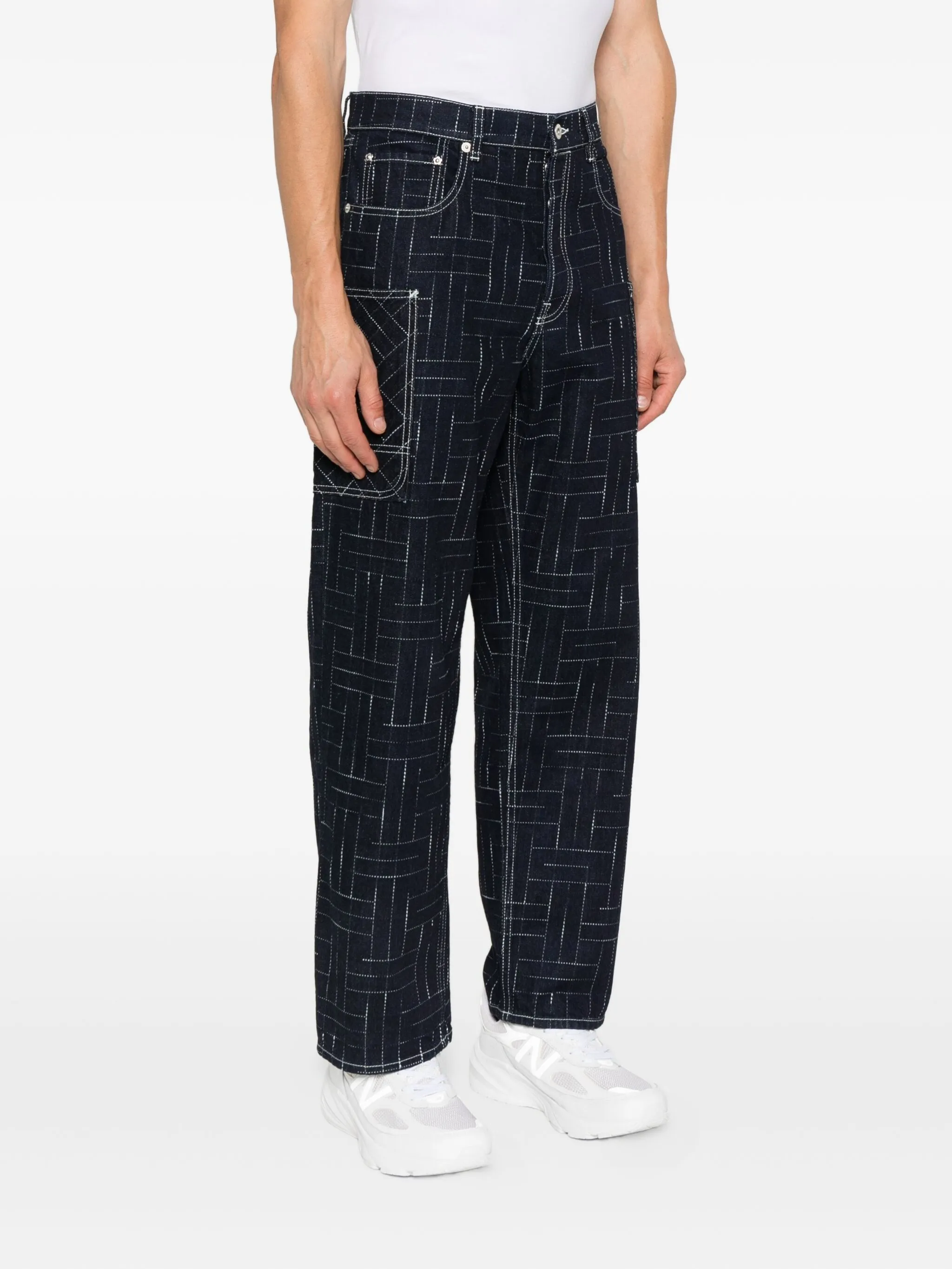 JEANS KENZO GEOMETRIC