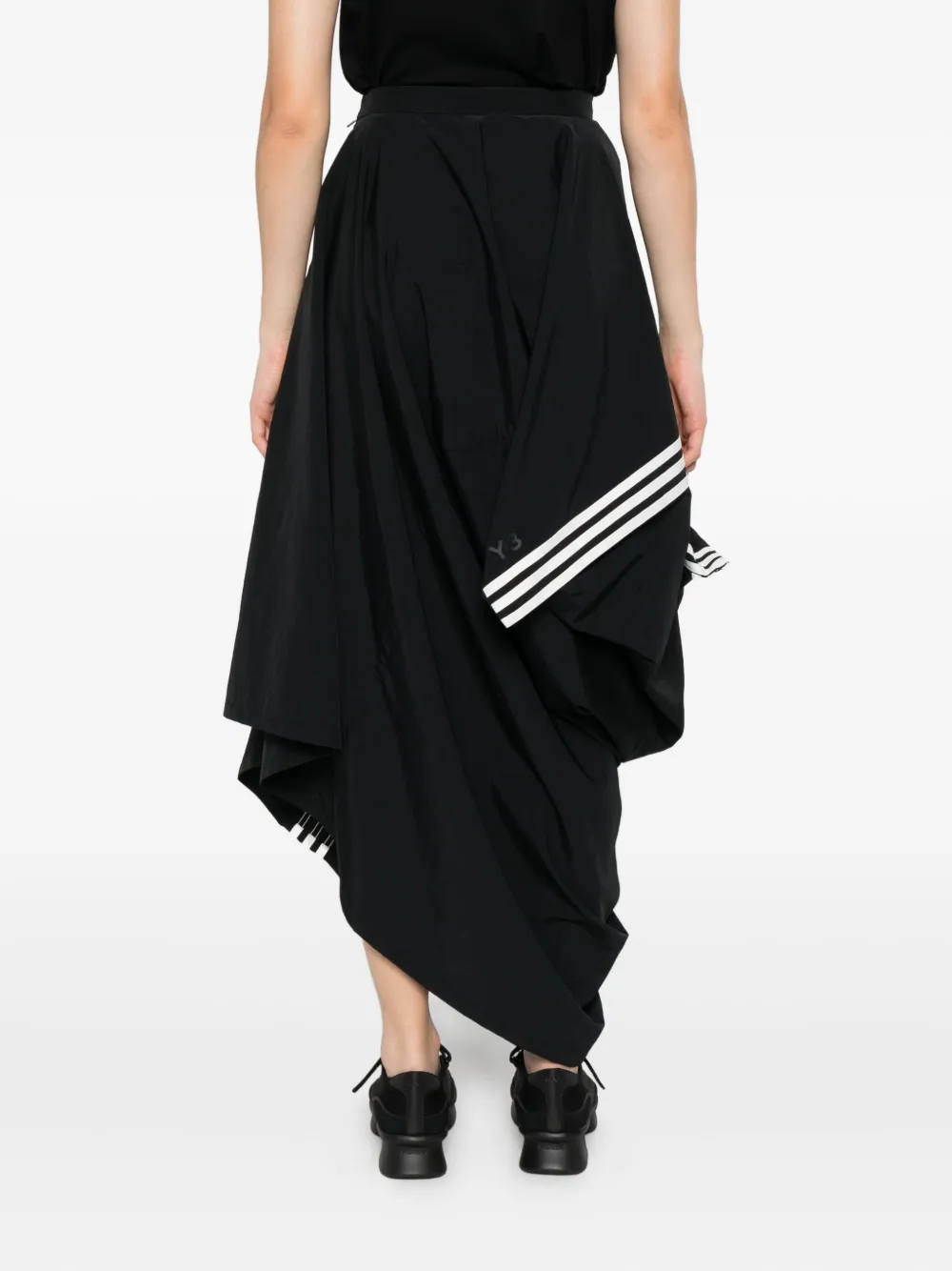 FALDA Y-3 ASIMETRICA