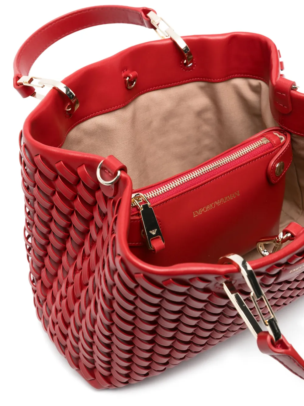 BOLSO EMPORIO ARMANI ROJO