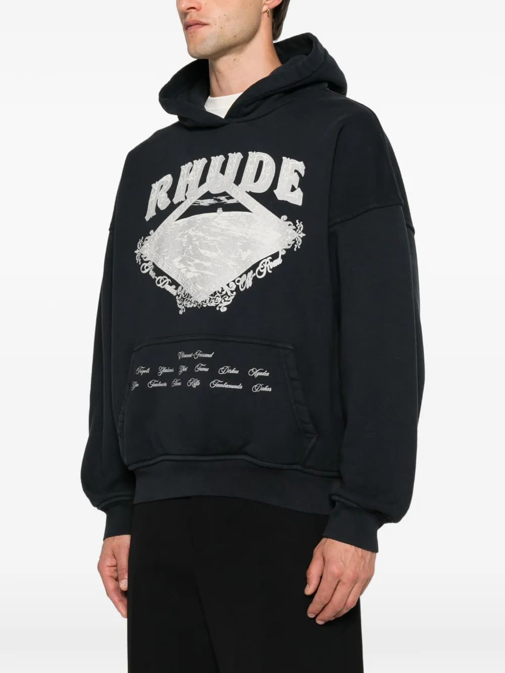SUDADERA RHUDE LOGO