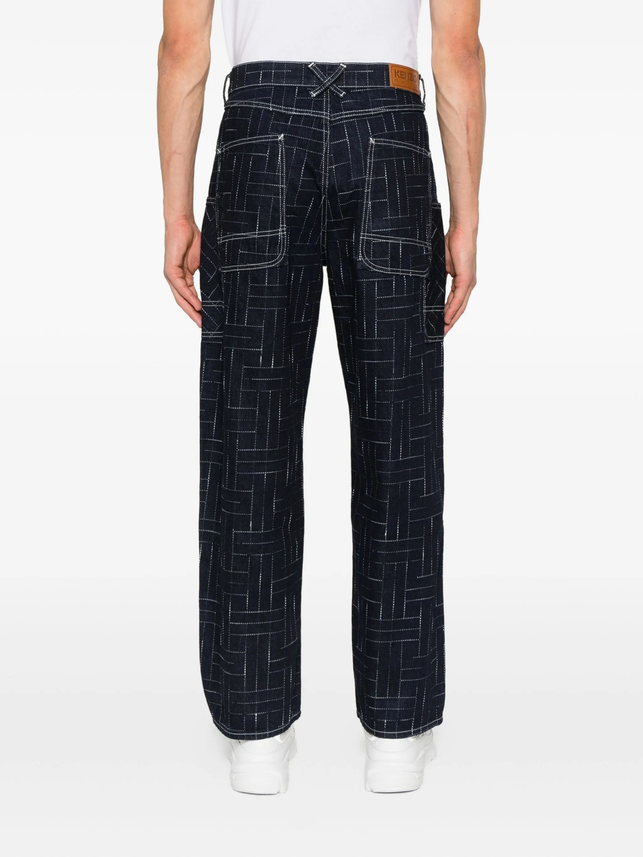 JEANS KENZO GEOMETRIC