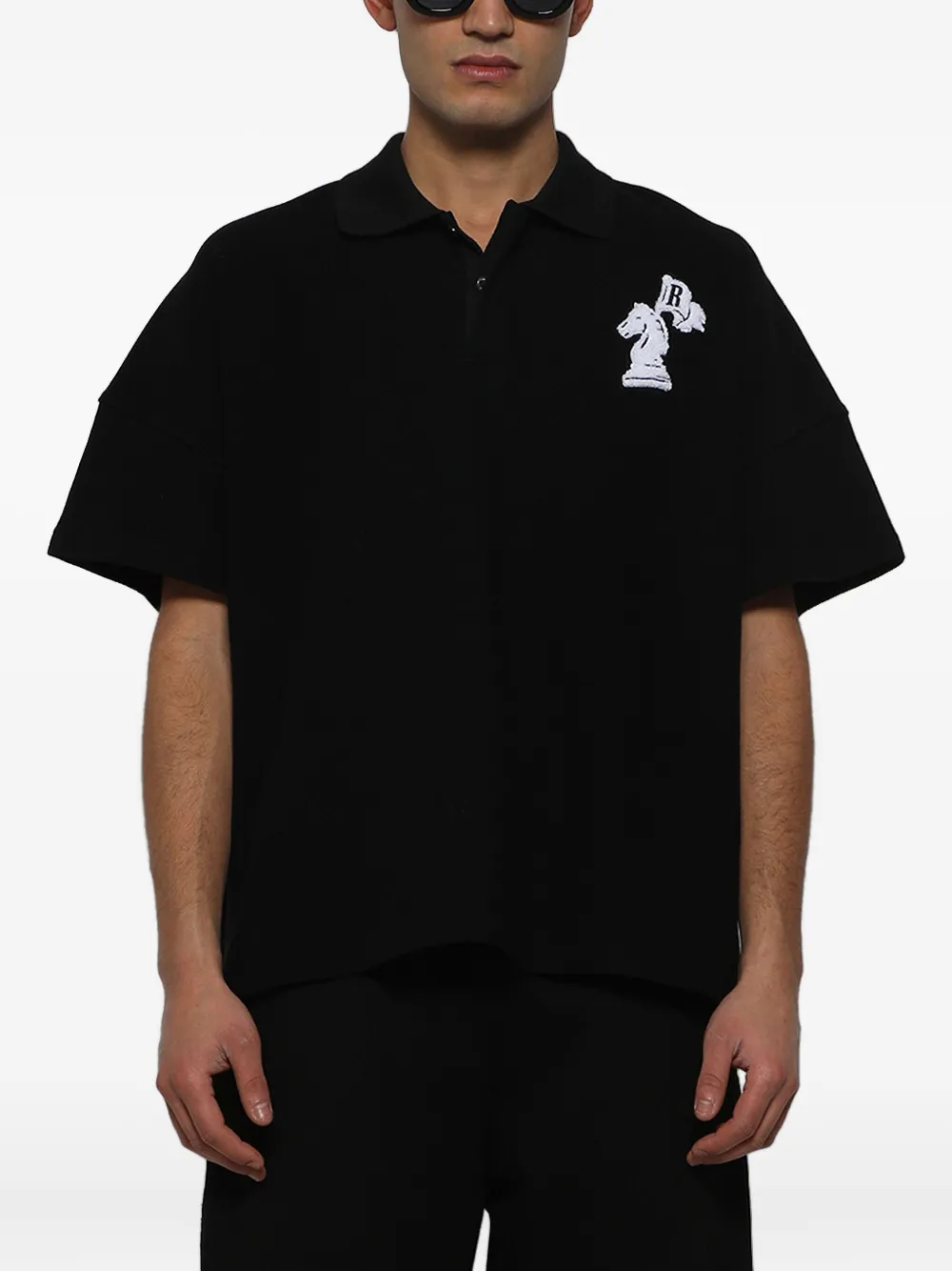 POLO RHUDE LOGO BOXY