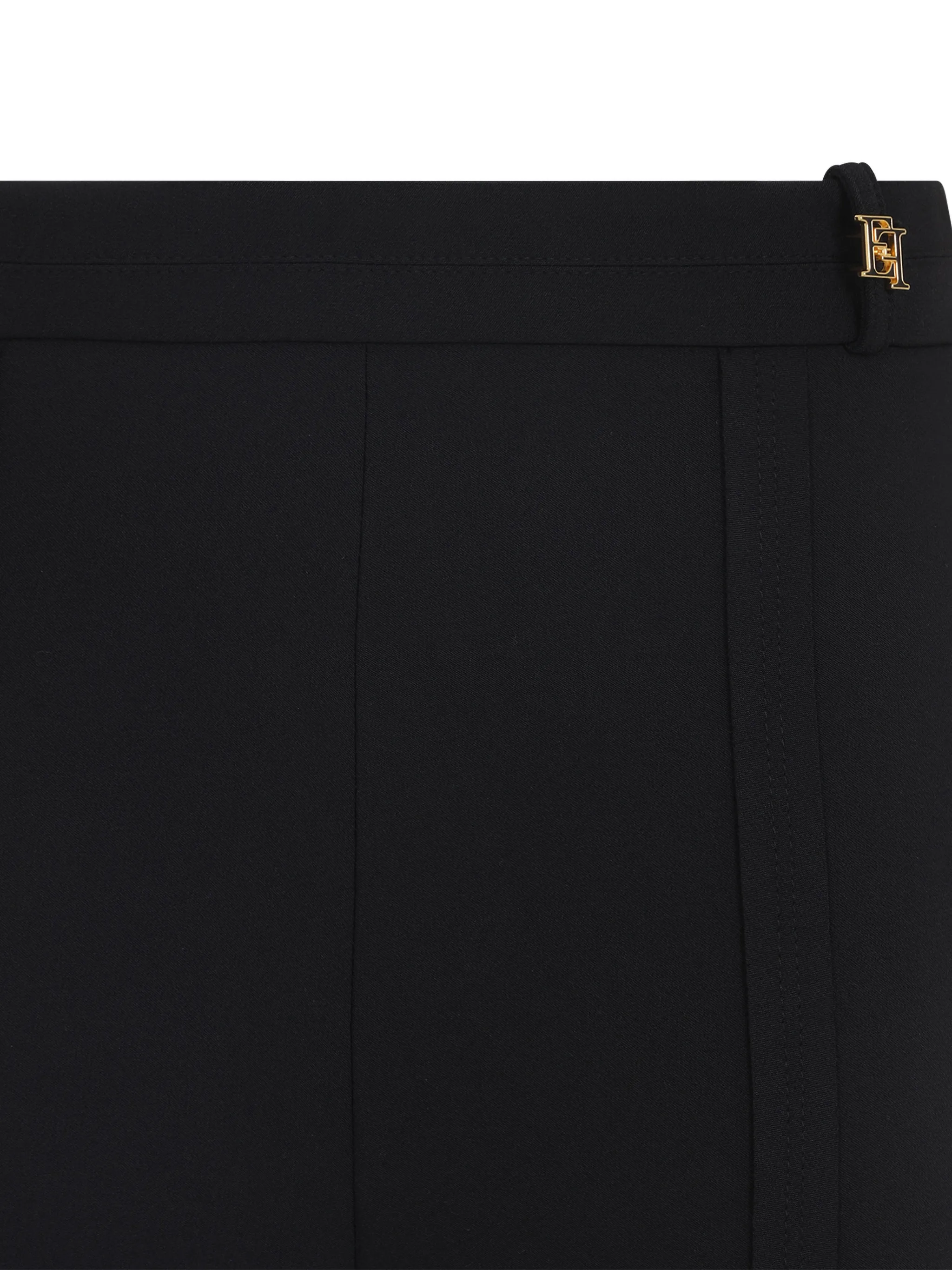 PANTALONES ELISABETTA FRANCHI FLARE TRIM