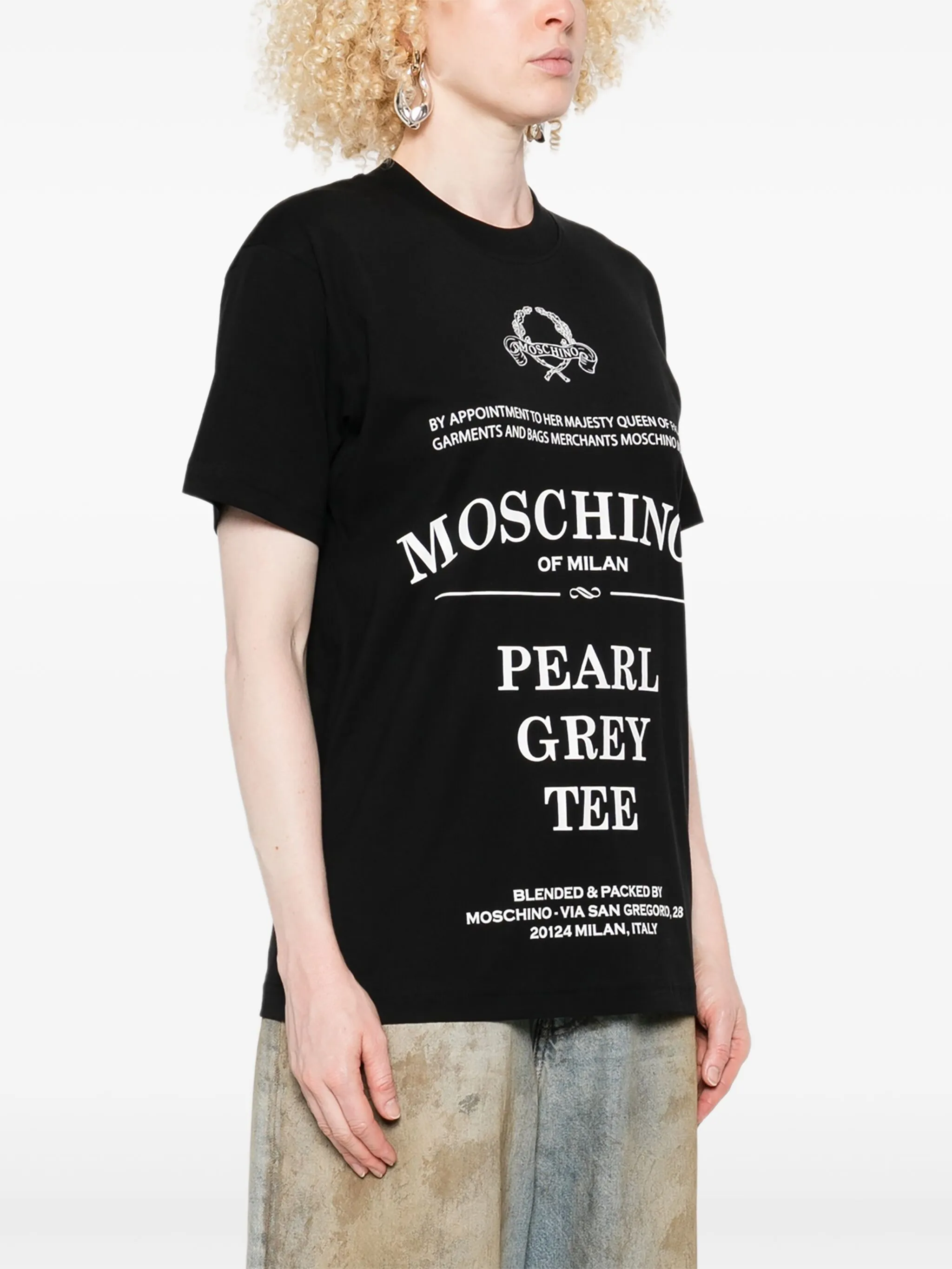 CAMISETA MOSCHINO LOGO