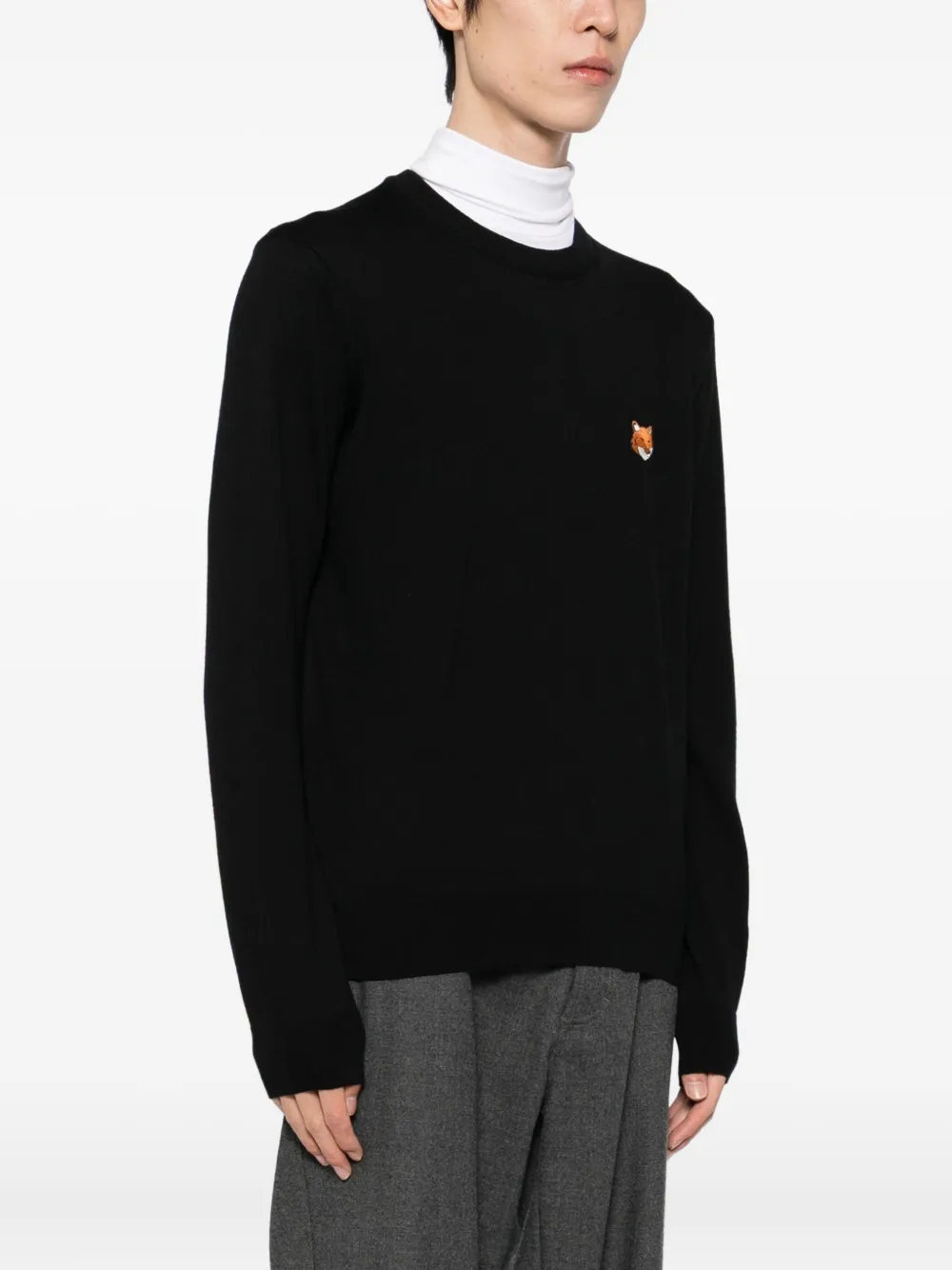 JERSEY MAISON KITSUNÉ LOGO PATCH