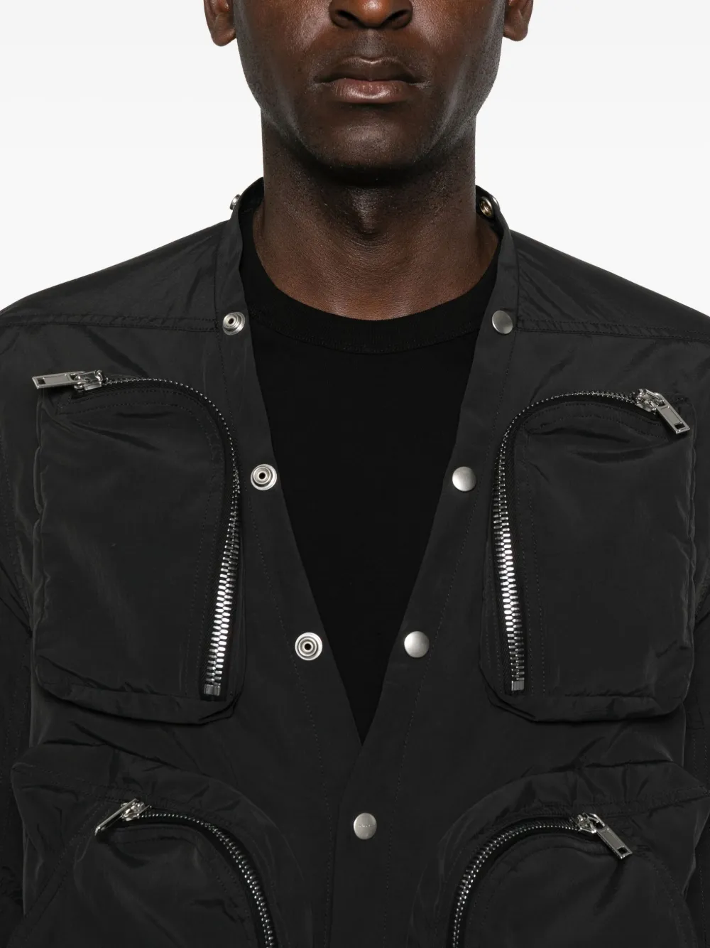 CHAQUETA RICK OWENS MULTIBOLSILLOS