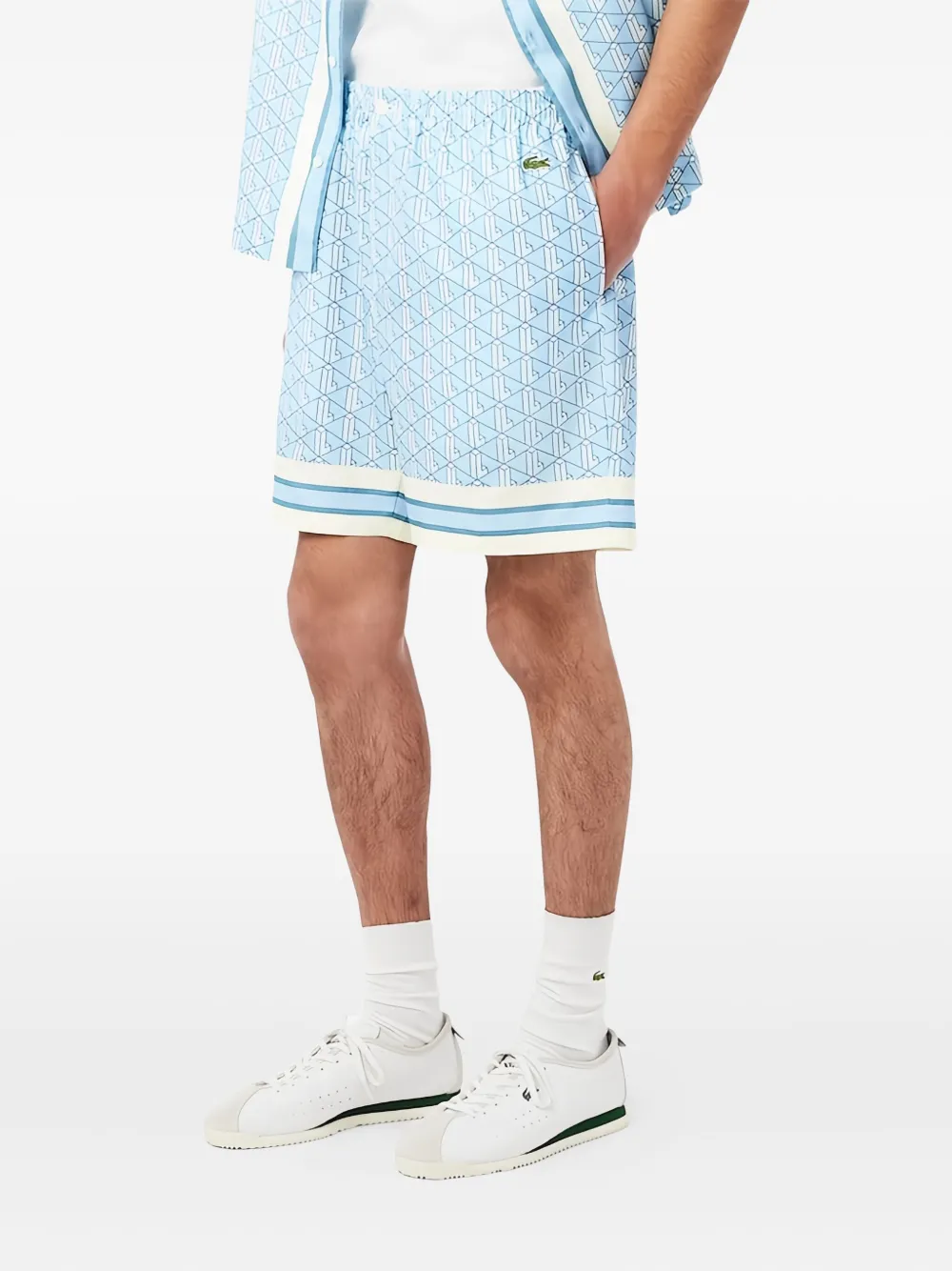 BERMUDAS LACOSTE LOGO