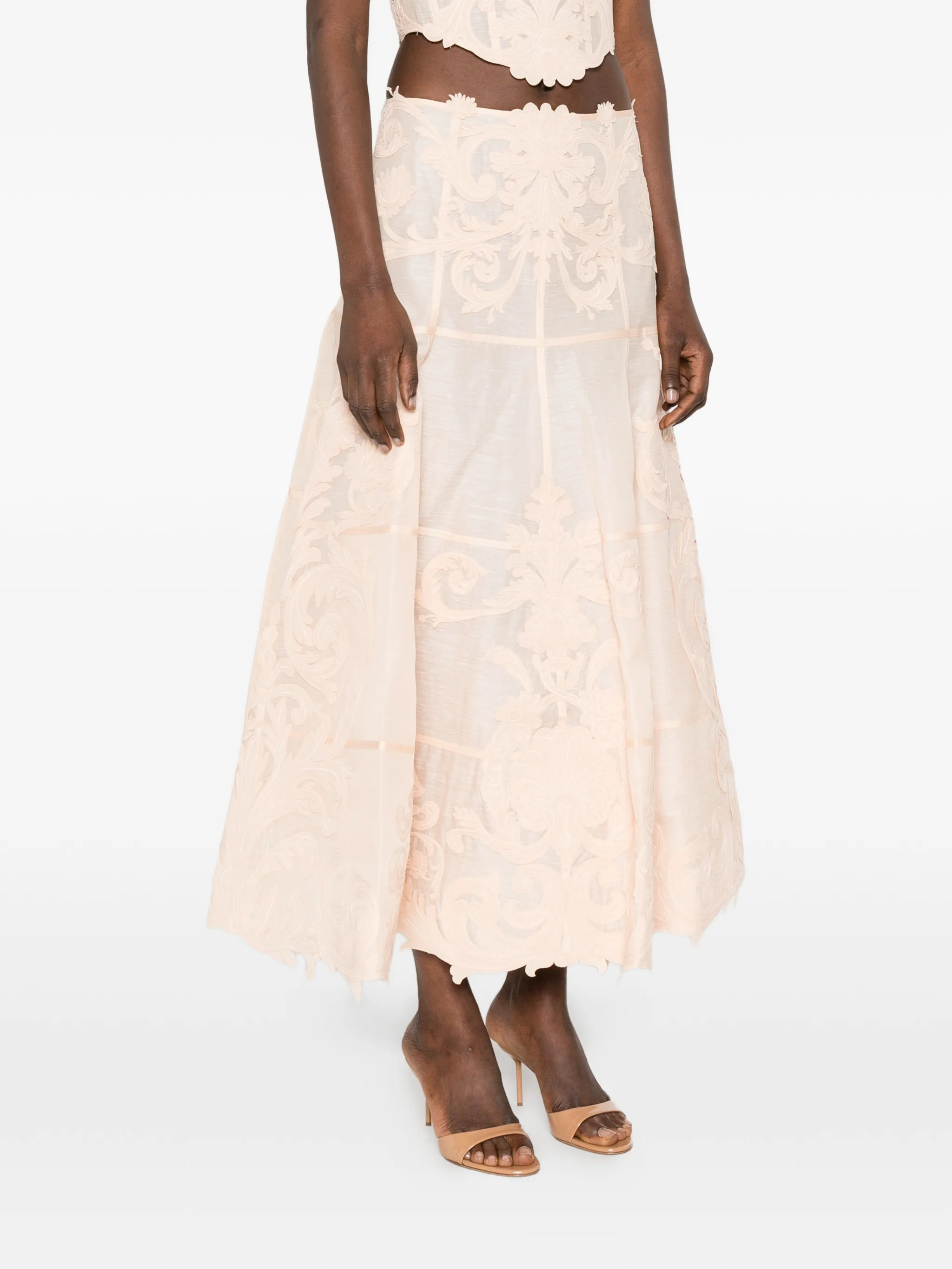 FALDA ZIMMERMANN FLORAL