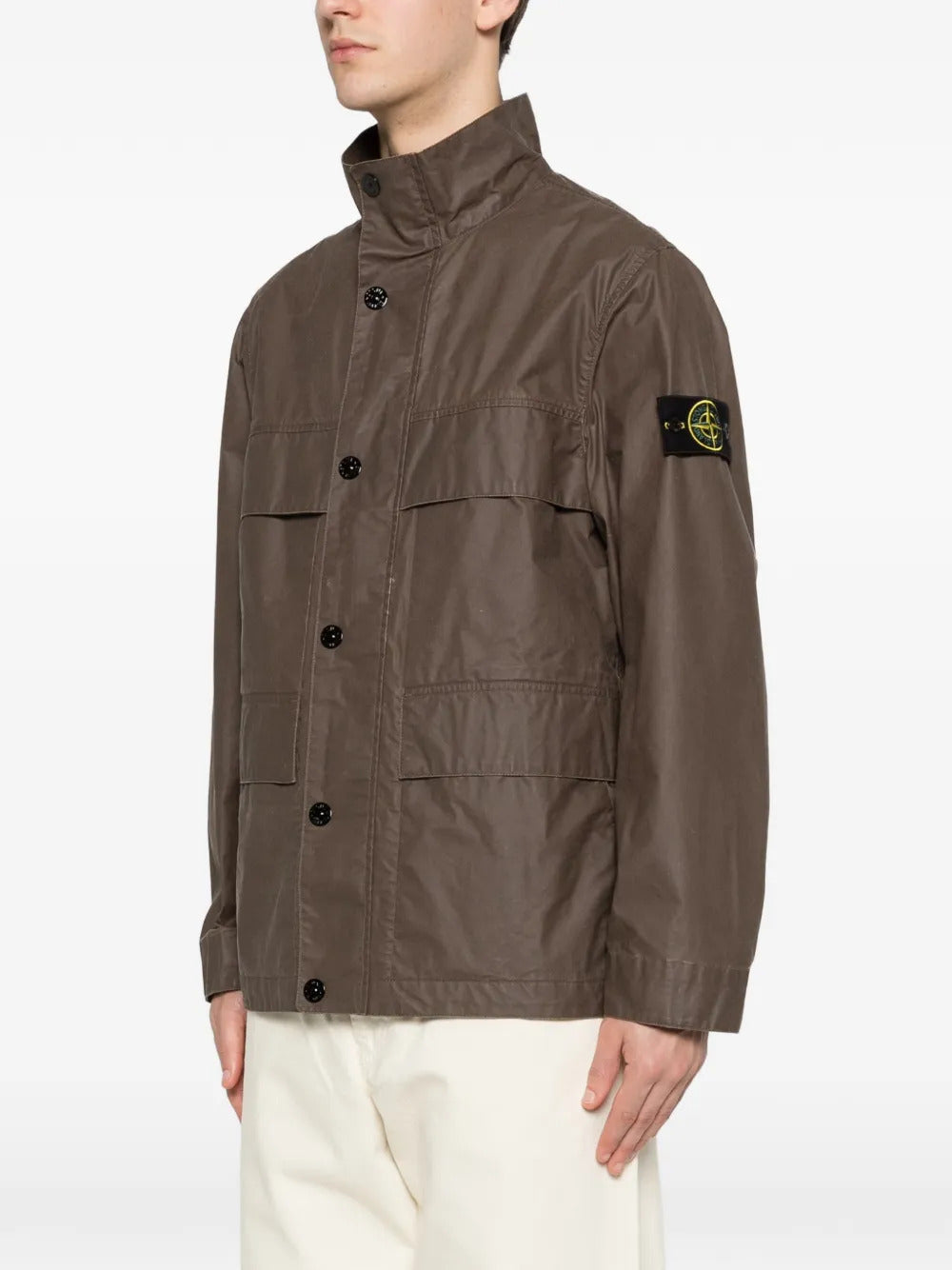 CHAQUETA STONE ISLAND WAXED