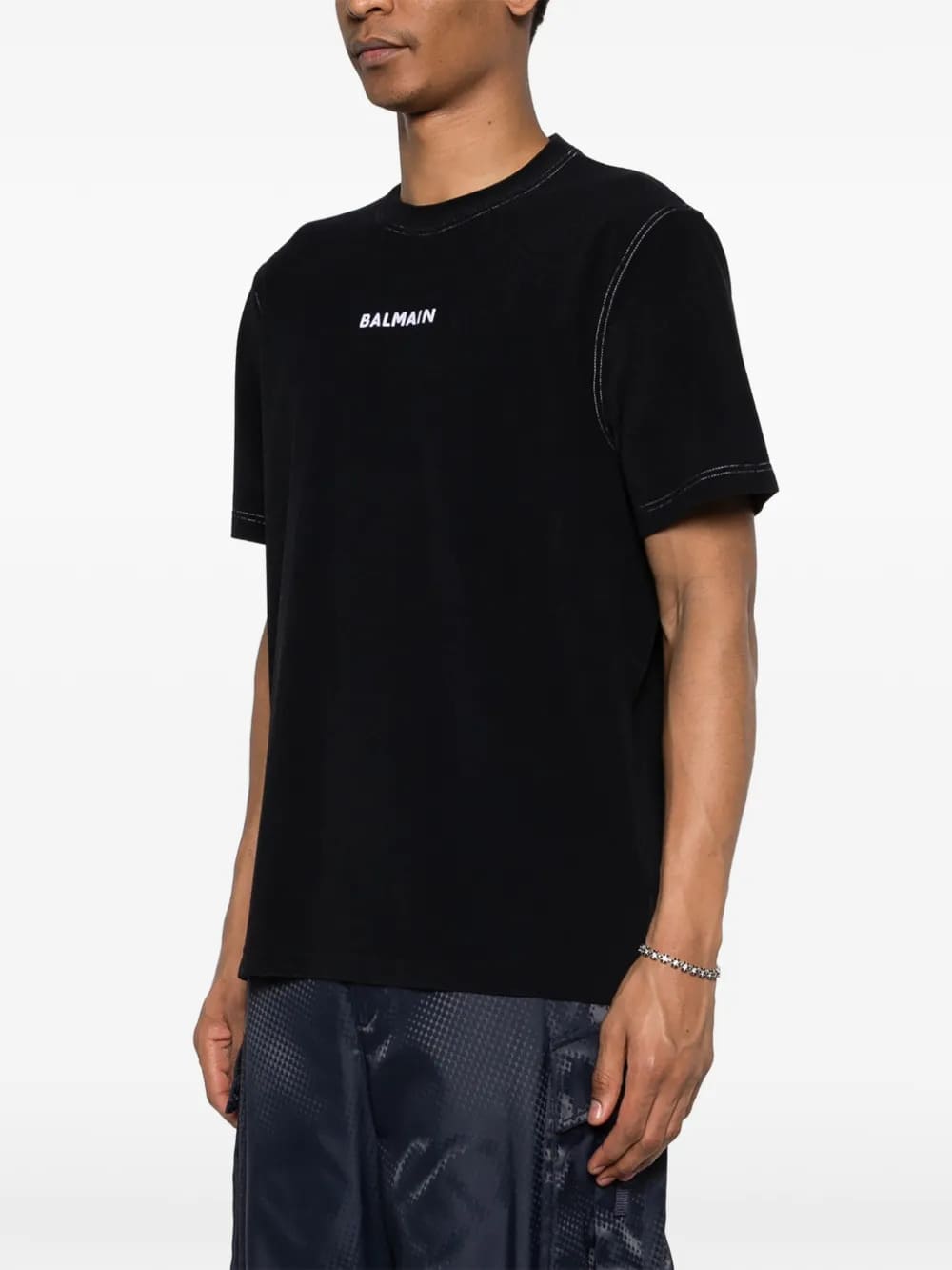 CAMISETA BALMAIN LOGO