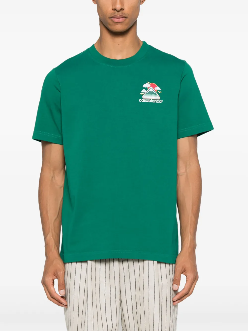 CAMISETA CASABLANCA MONTAGNE ONDULÉE