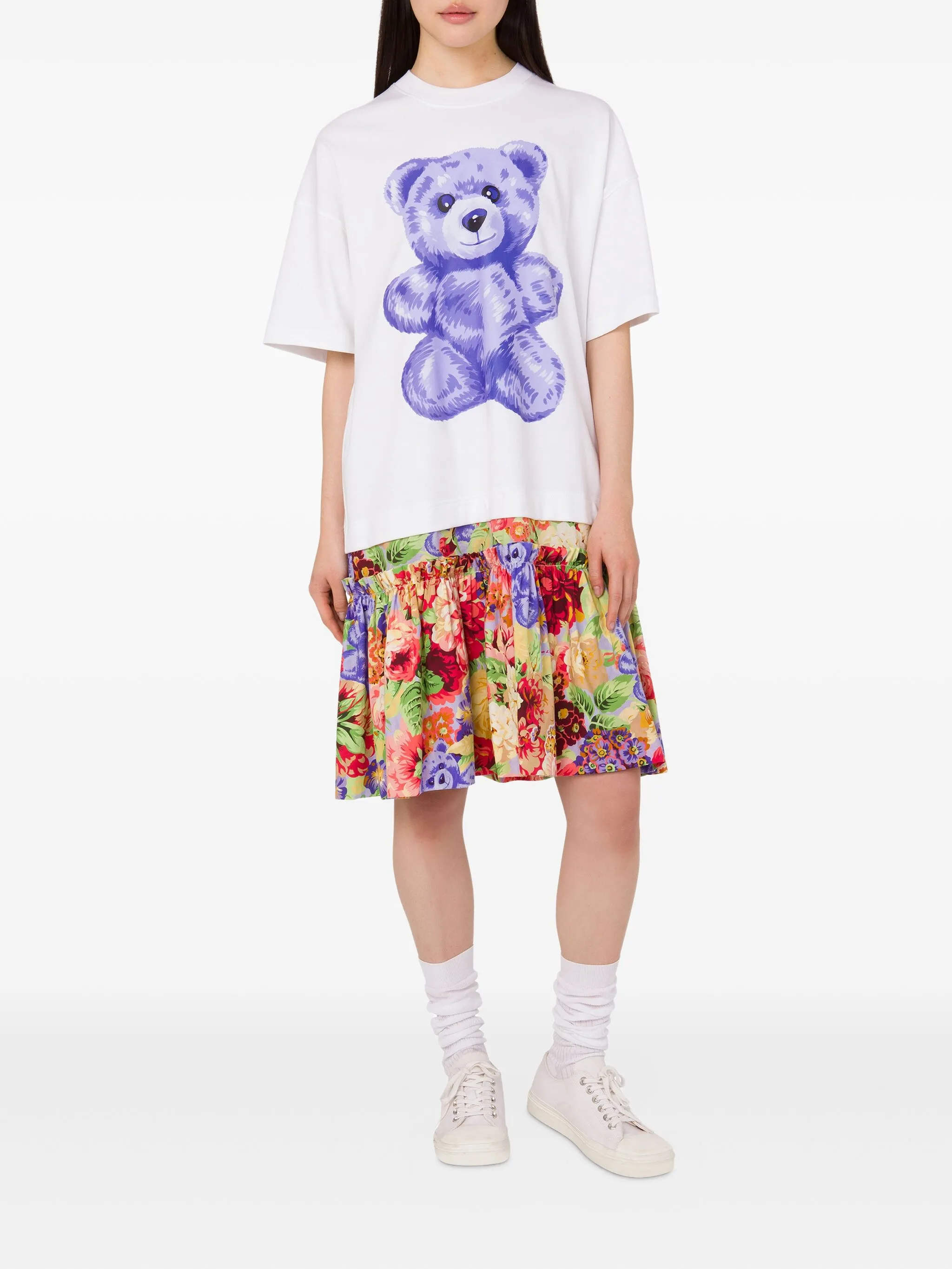 VESTIDO MOSCHINO TEDDY BEAR FLORAL