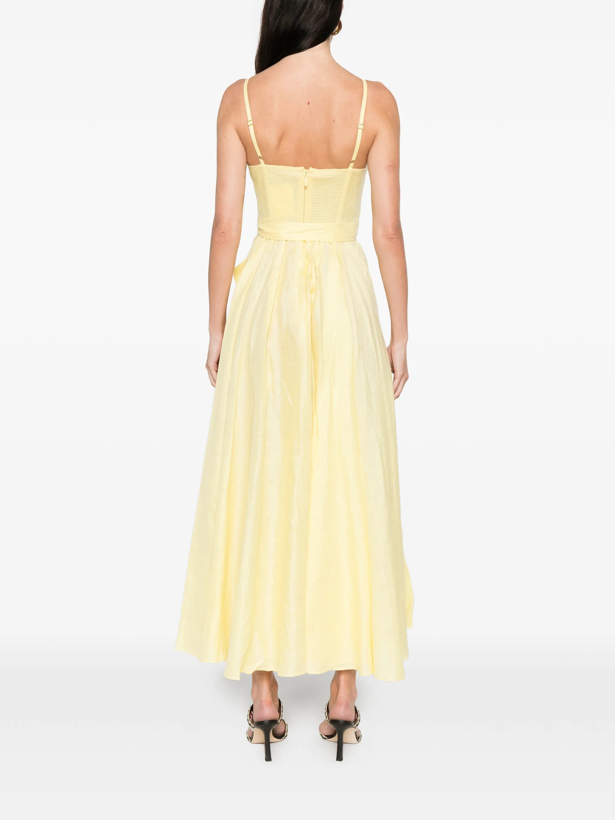 VESTIDO ZIMMERMANN TIE-WAIST