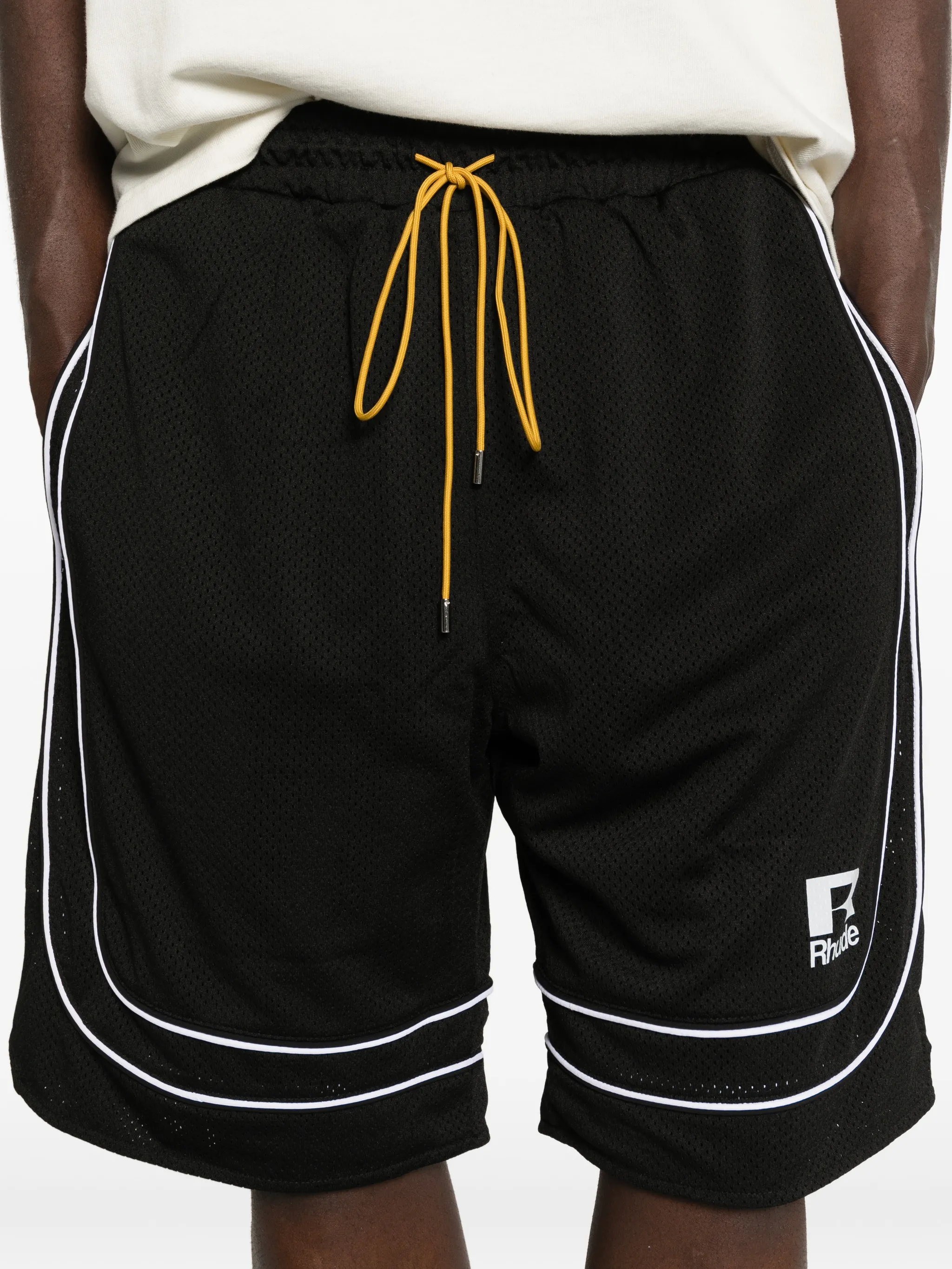 SHORTS RHUDE LOGO