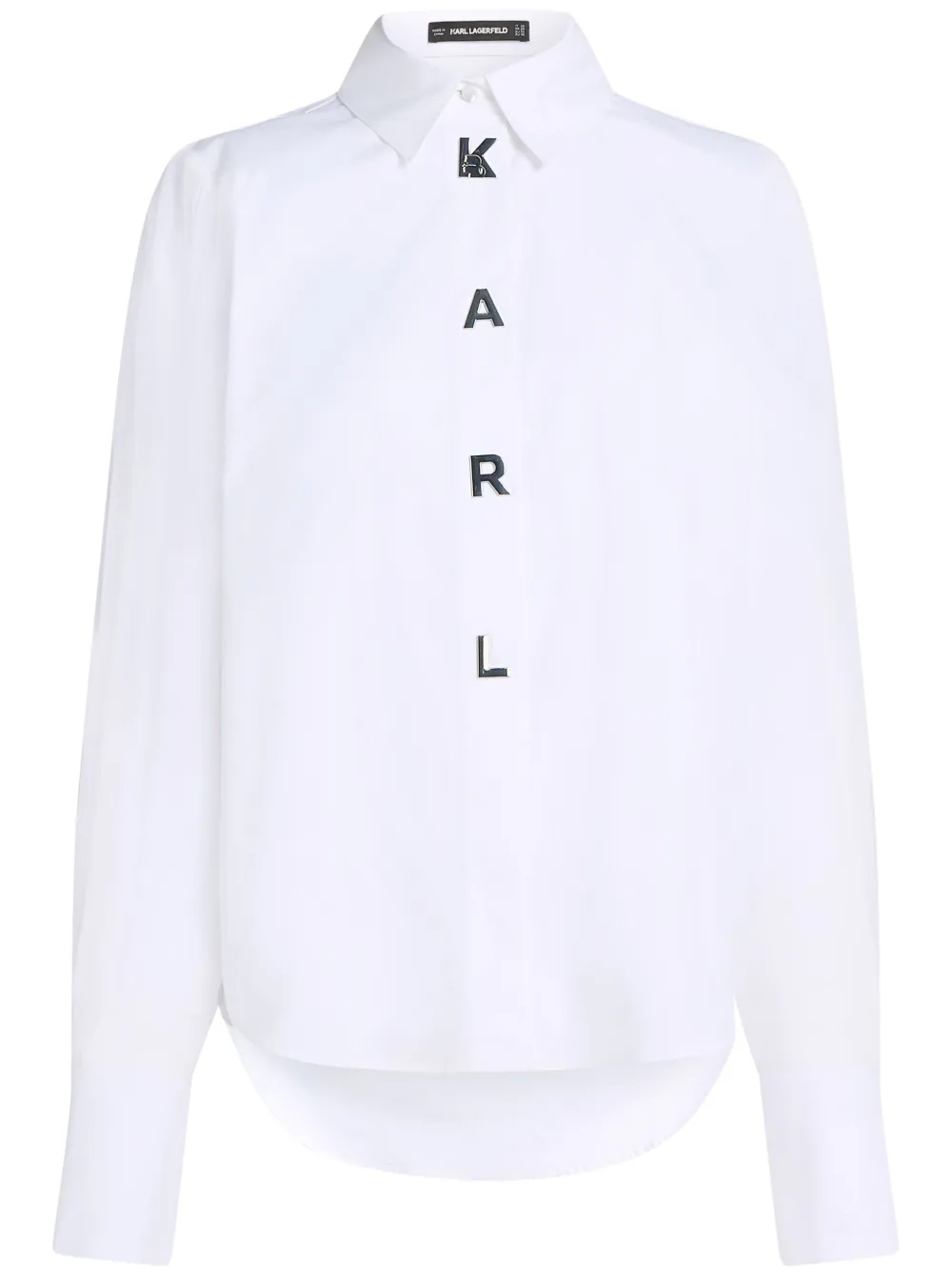 CAMISA KARL LAGERFELD LETRAS