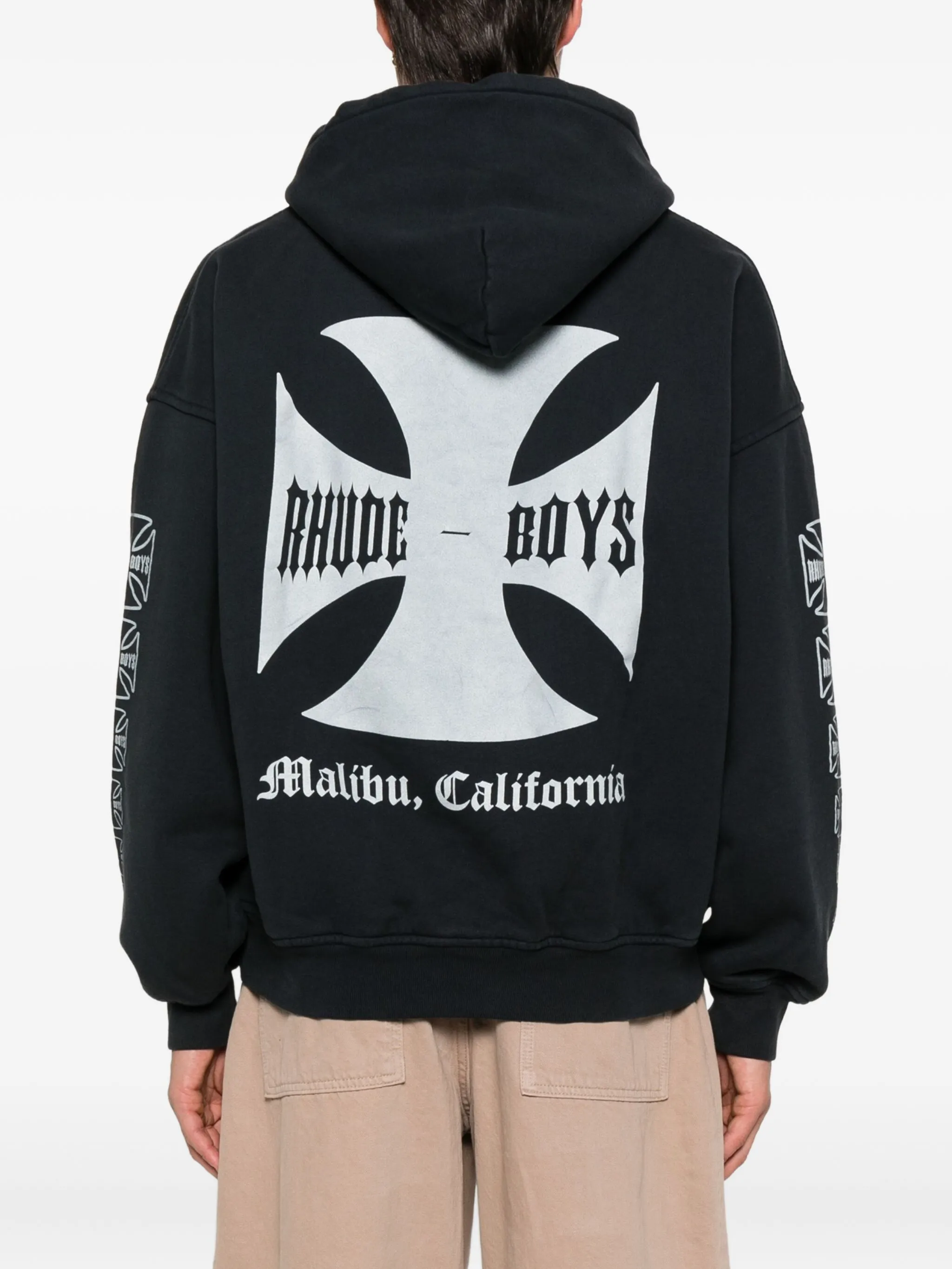 SUDADERA RHUDE LOGO