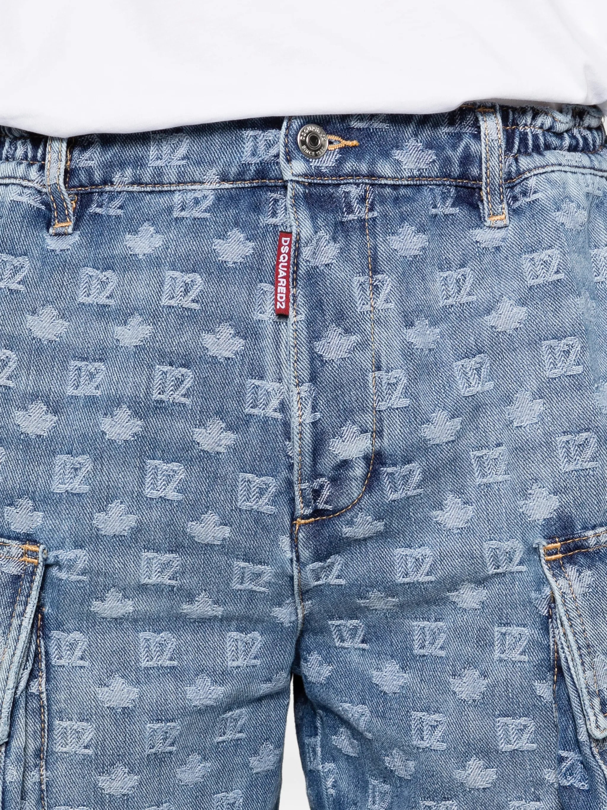 SHORTS DSQUARED2 MONOGRAMA