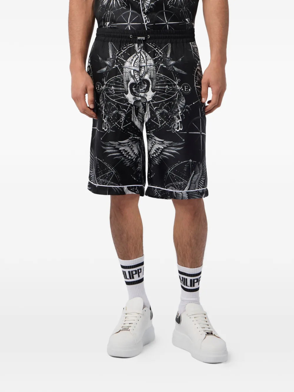 SHORTS PHILIPP PLEIN ESTAMPADO