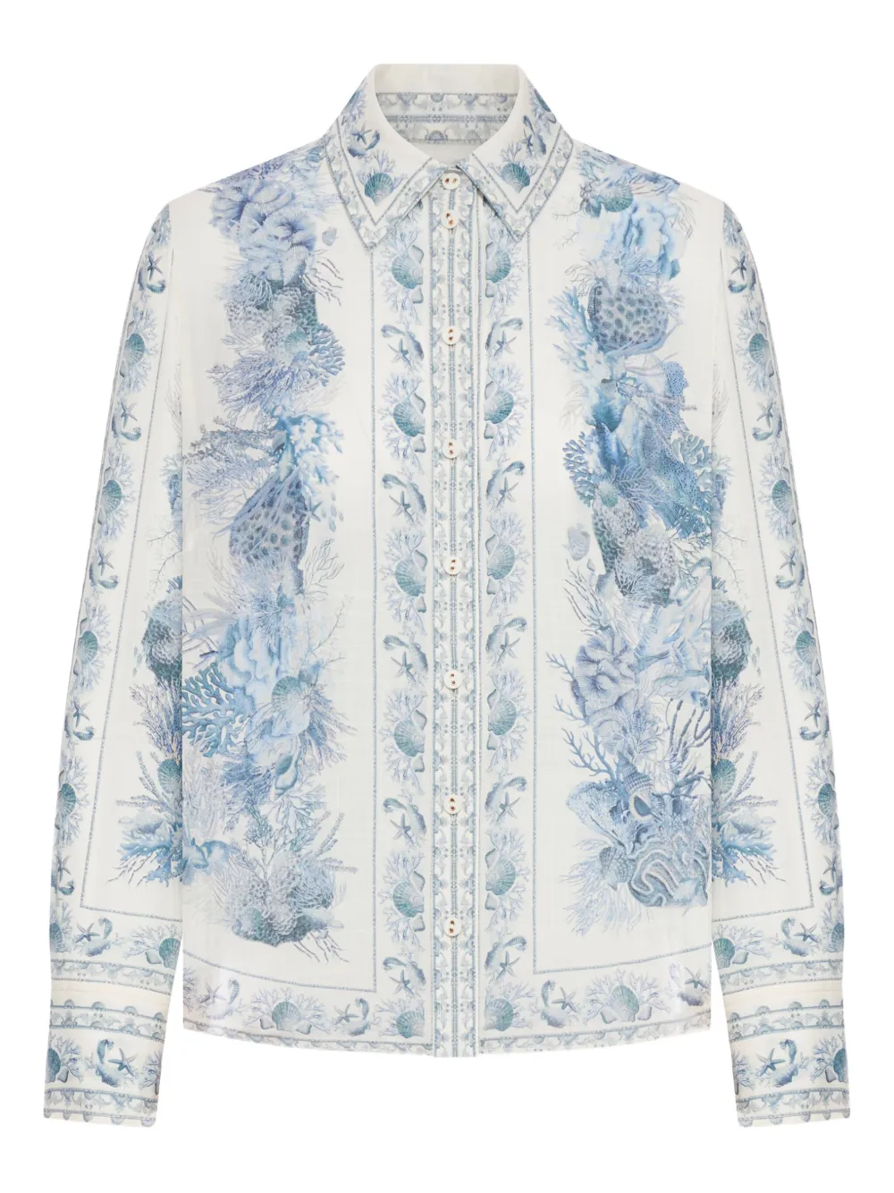 CAMISA ZIMMERMANN ESTAMPADA