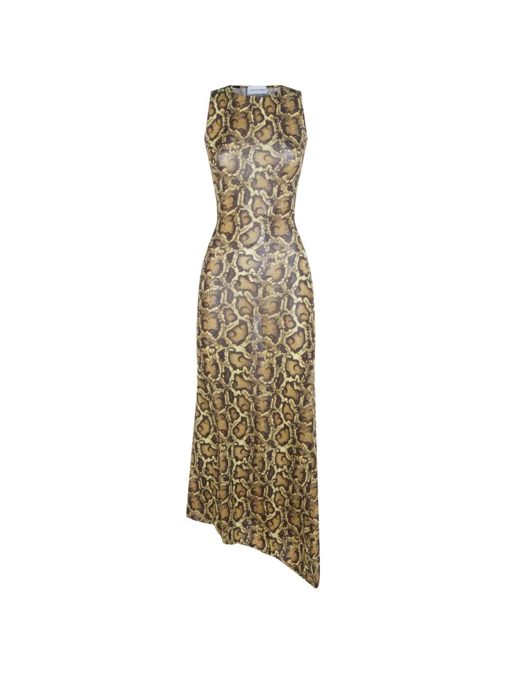 VESTIDO MARINE SERRE SNAKE-PRINT