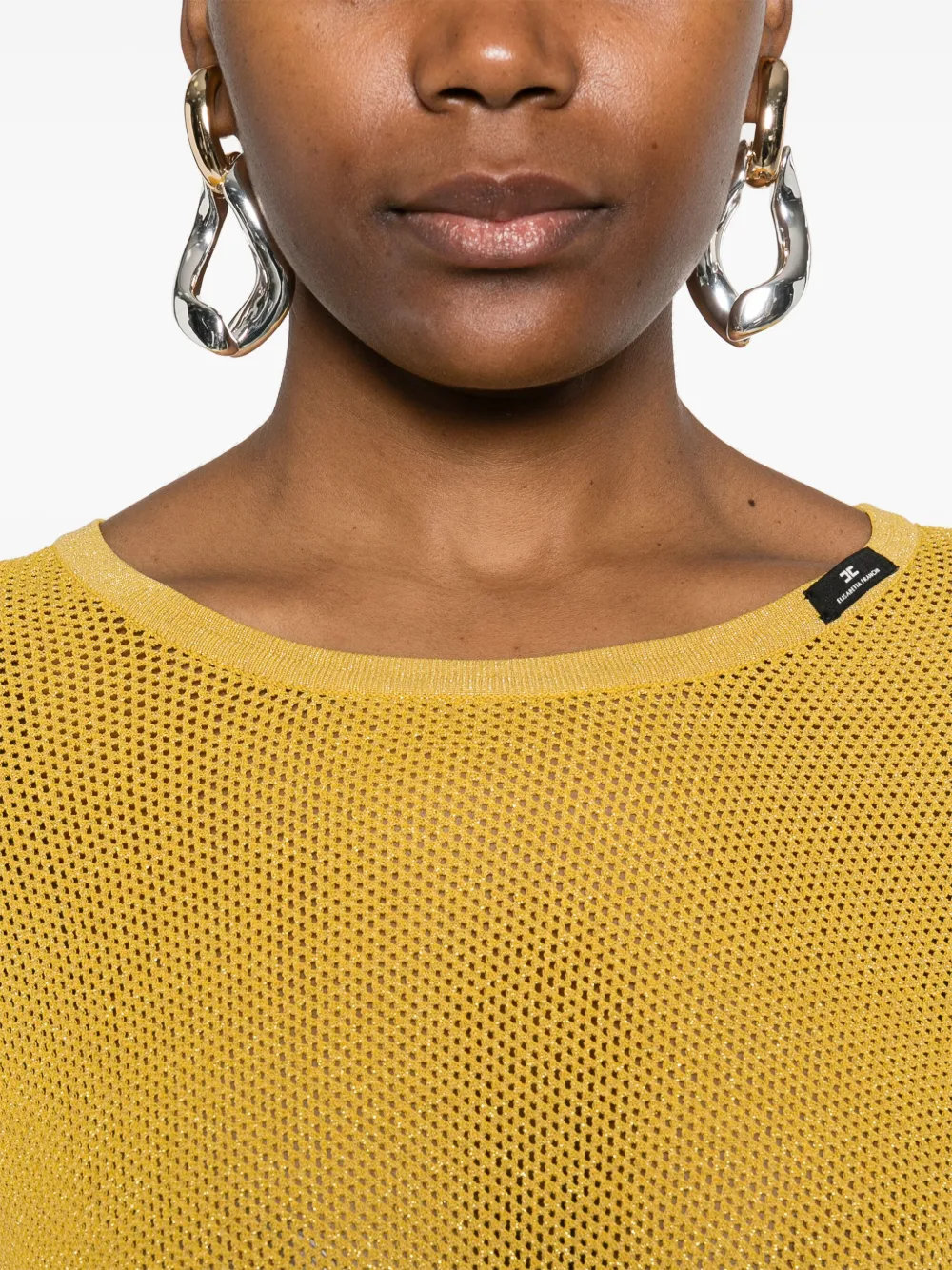 VESTIDO ELISABETTA FRANCHI DETALLE DE LUREX