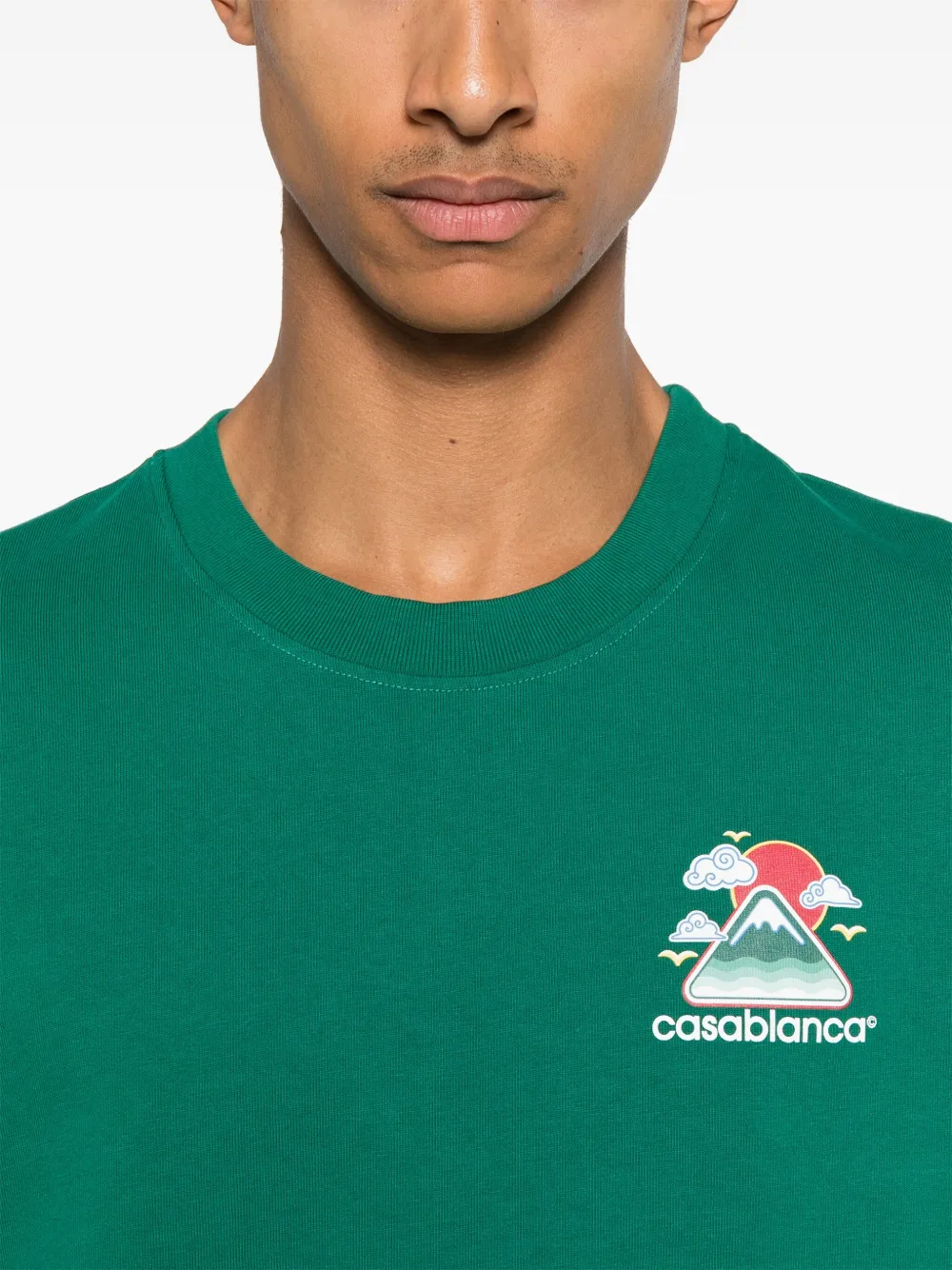 CAMISETA CASABLANCA MONTAGNE ONDULÉE