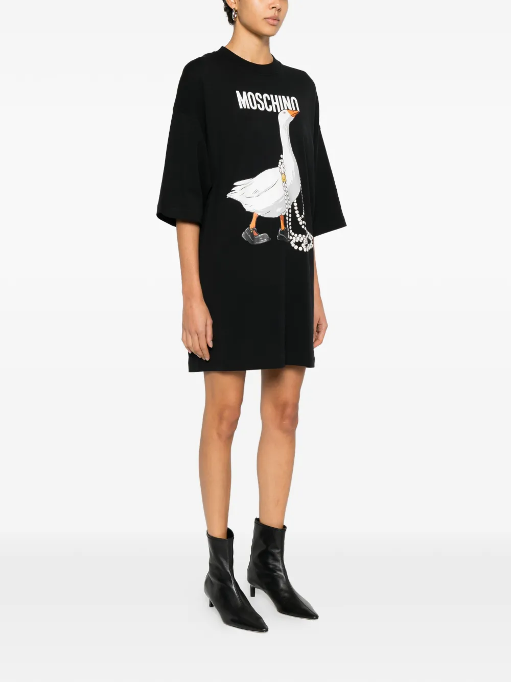 VESTIDO MOSCHINO ESTAMPADO
