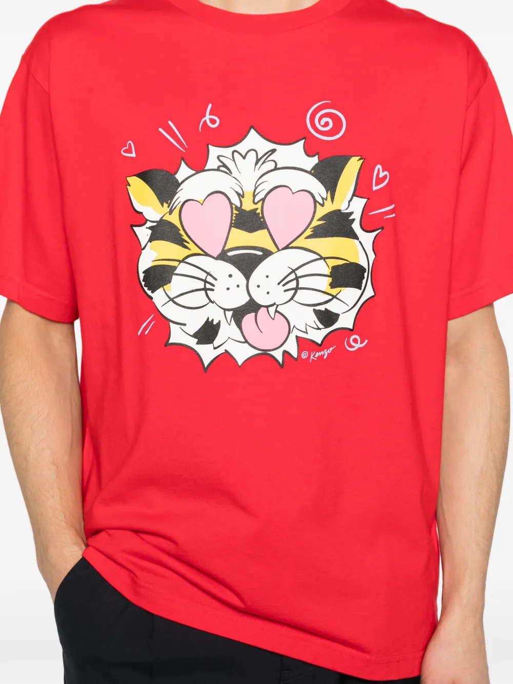 CAMISETA KENZO ESTAMPADA