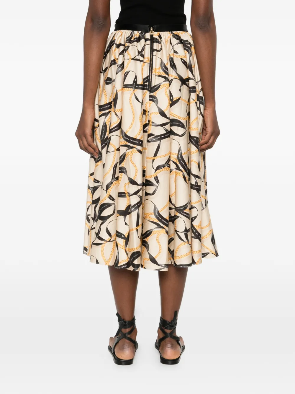 FALDA ELISABETTA FRANCHI ESTAMPADA