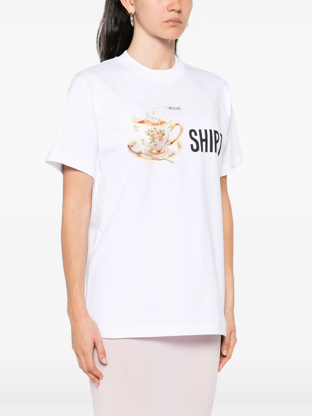 CAMISETA MOSCHINO ESTAMPADO