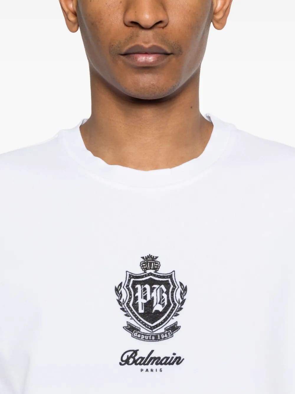 CAMISETA BALMAIN LOGO
