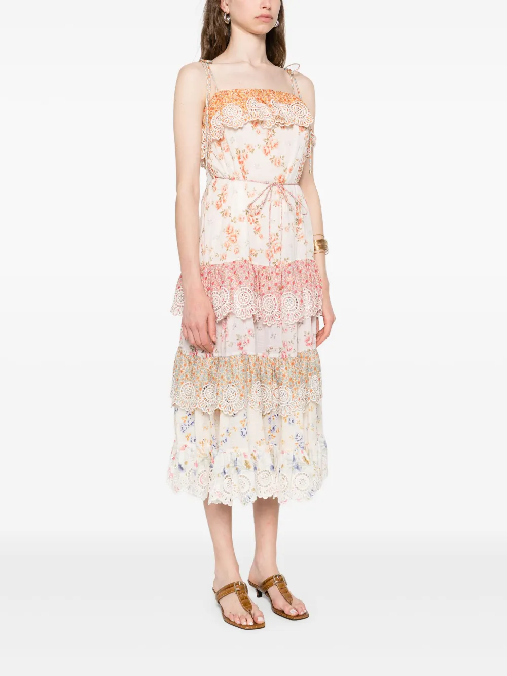 VESTIDO ZIMMERMANN ESTAMPADO FLORAL