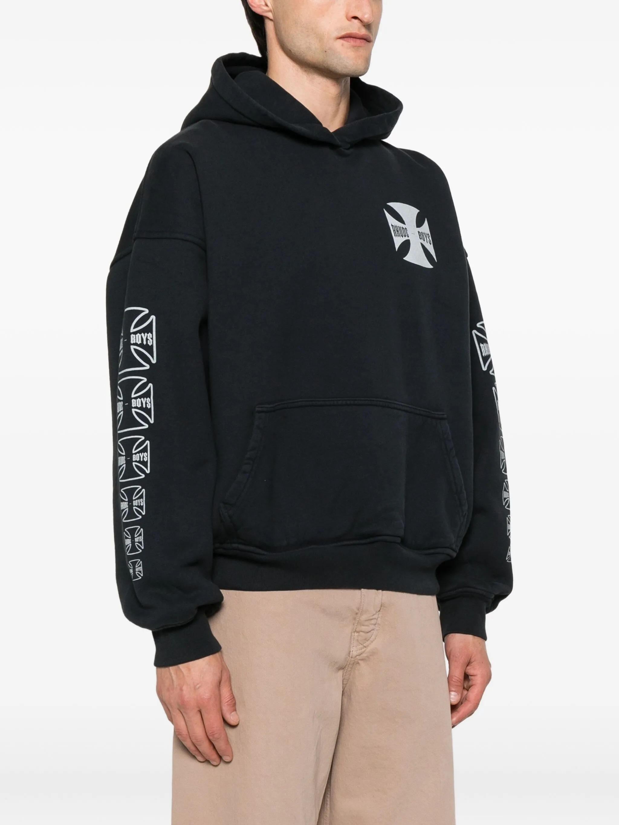 SUDADERA RHUDE LOGO