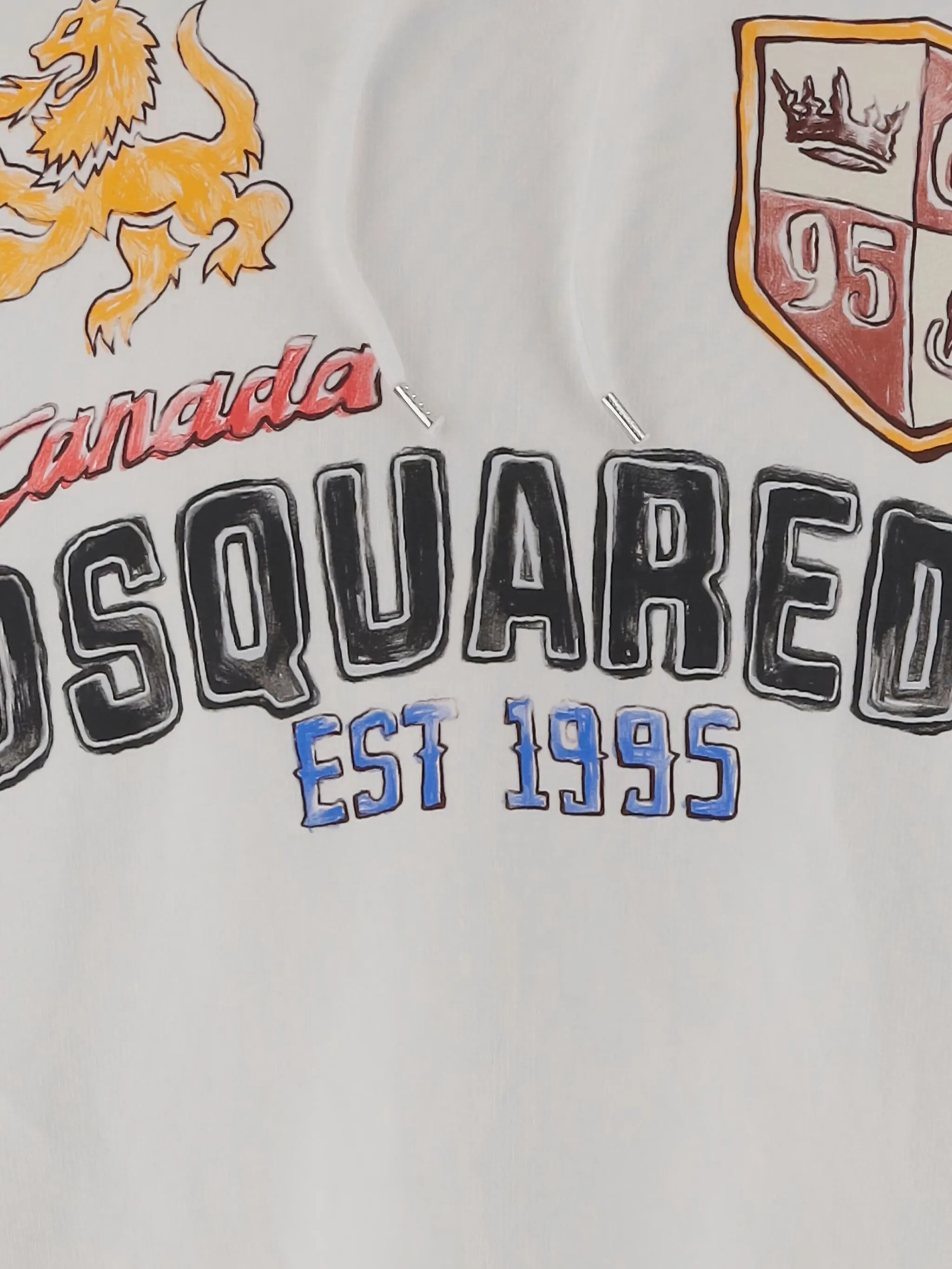 SUDADERA DSQUARED2 ESTAMPADA