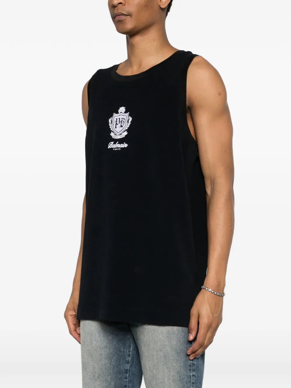CAMISETA BALMAIN LOGO