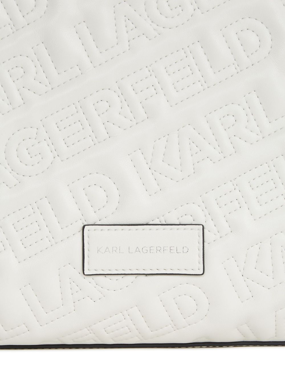 KARL LAGERFELD LARGE ESSENTIAL KUILT TOTE BAG